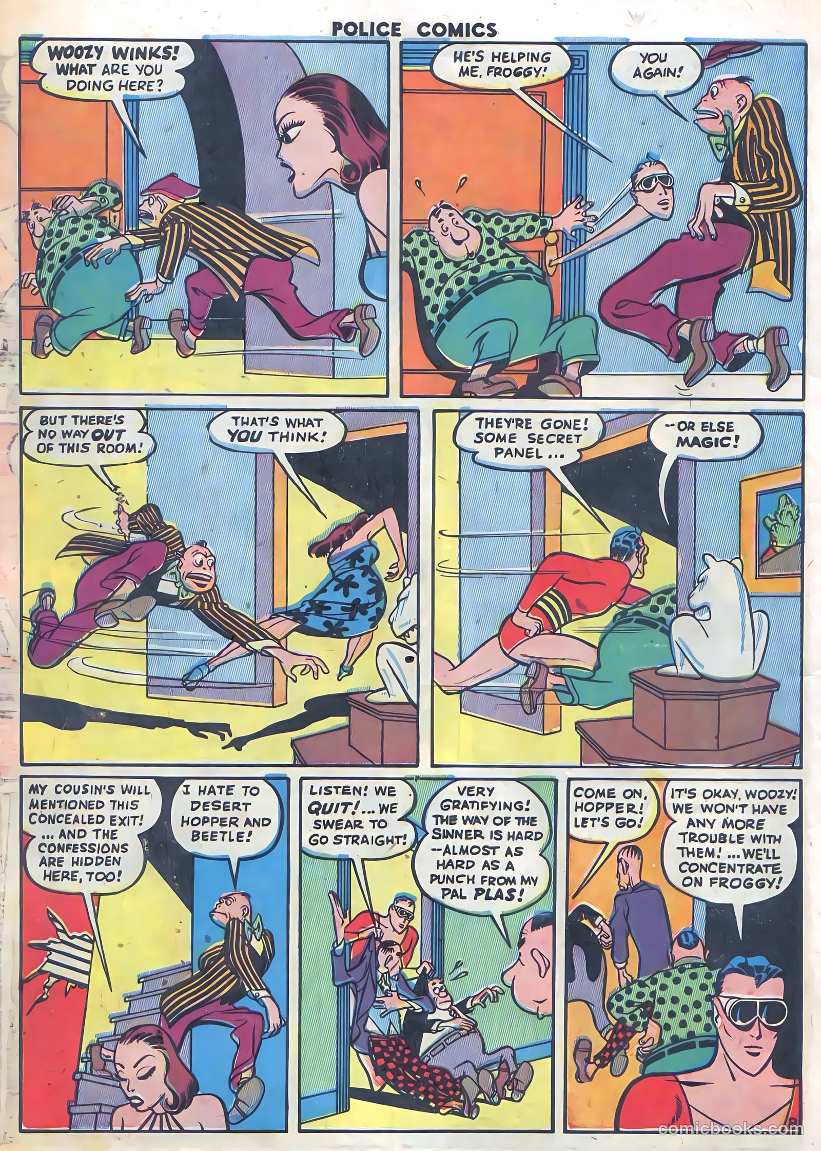 Police Comics #35 — page 11 of 61