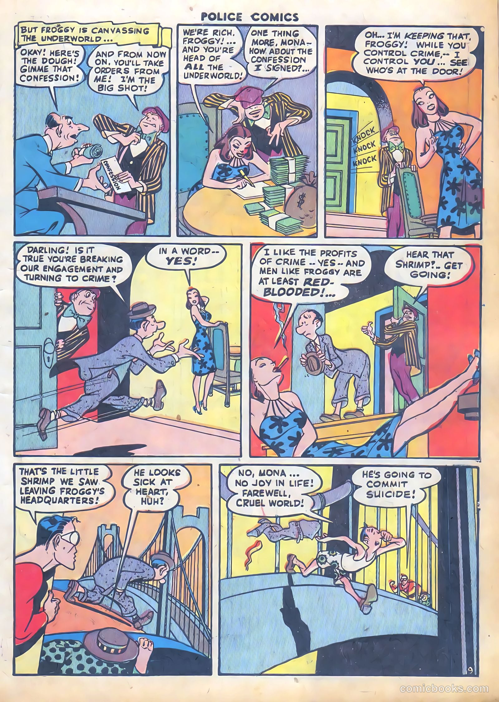Police Comics #35 — page 12 of 61