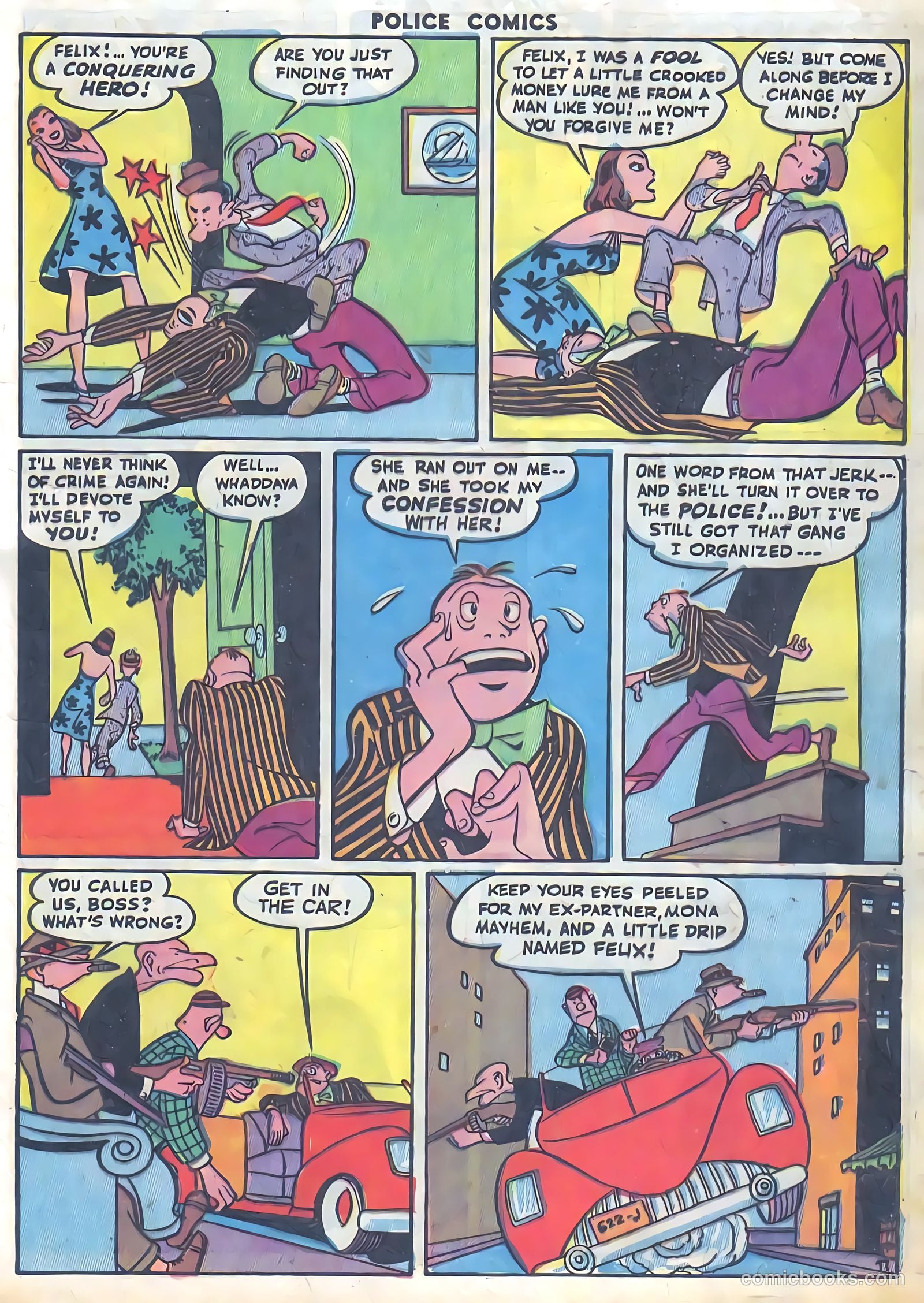 Police Comics #35 — page 14 of 61
