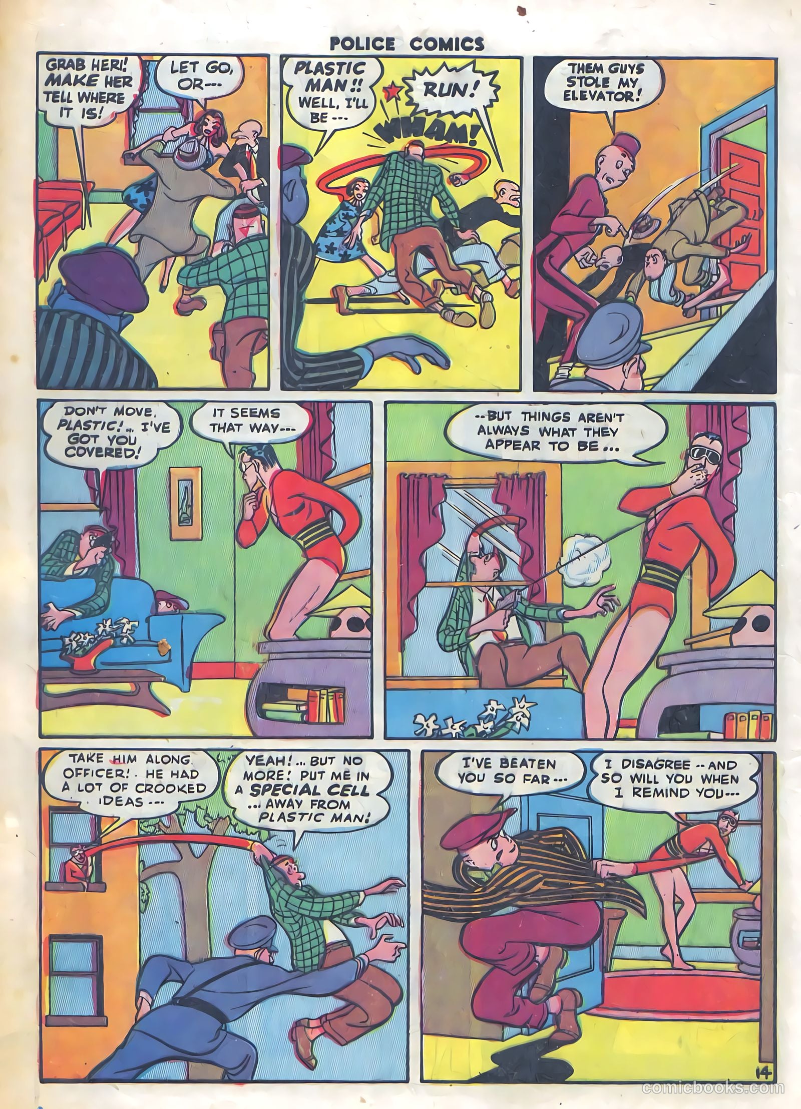 Police Comics #35 — page 17 of 61