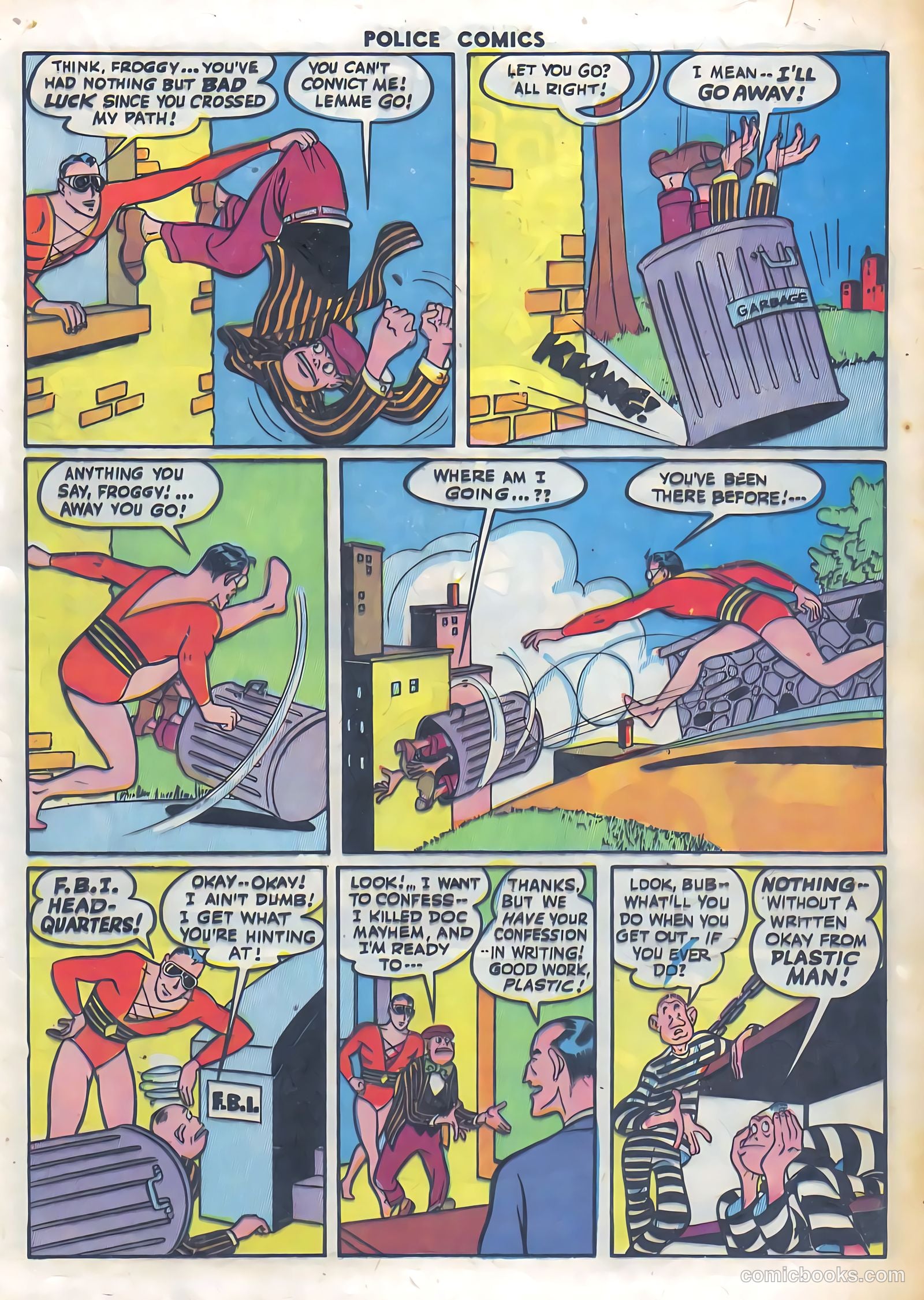 Police Comics #35 — page 18 of 61