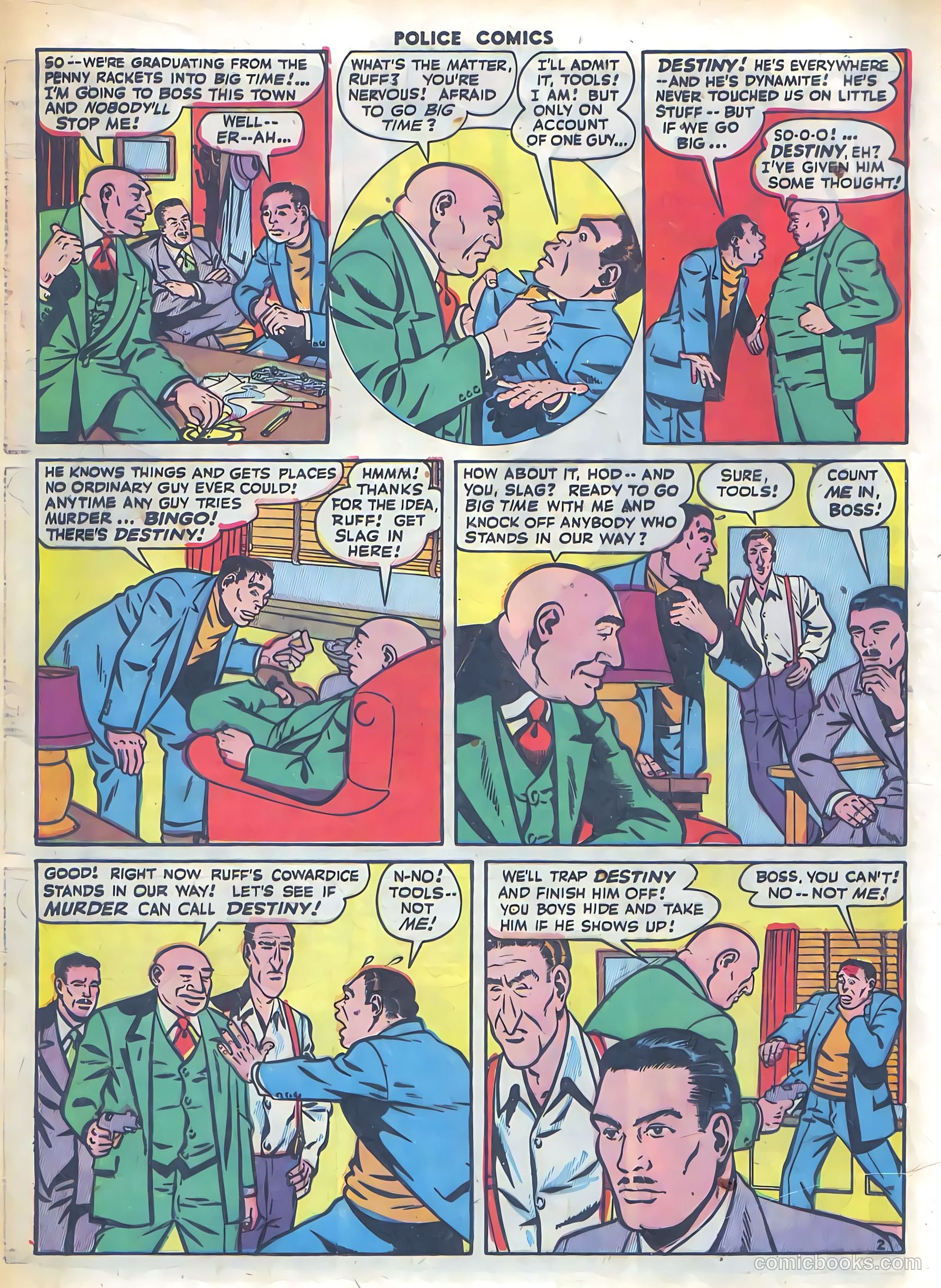 Police Comics #35 — page 21 of 61