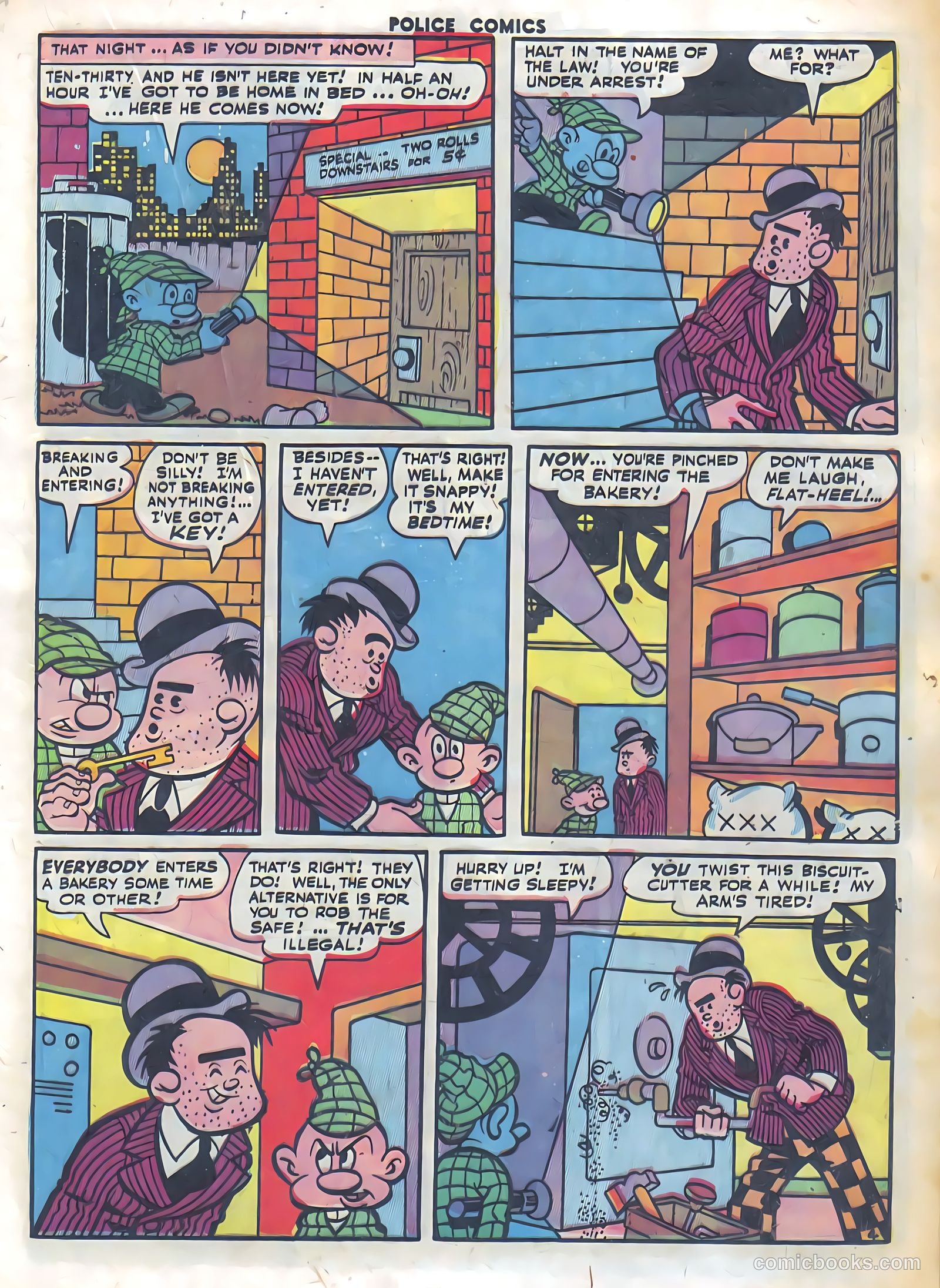 Police Comics #35 — page 28 of 61