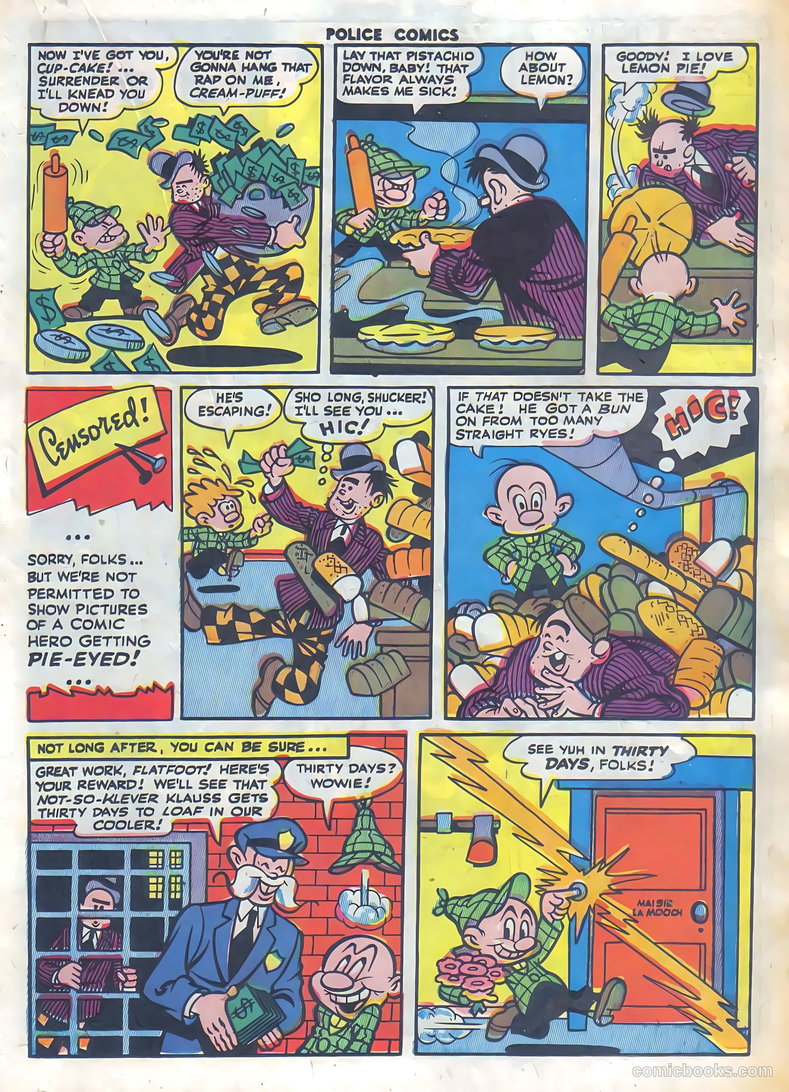 Police Comics #35 — page 30 of 61