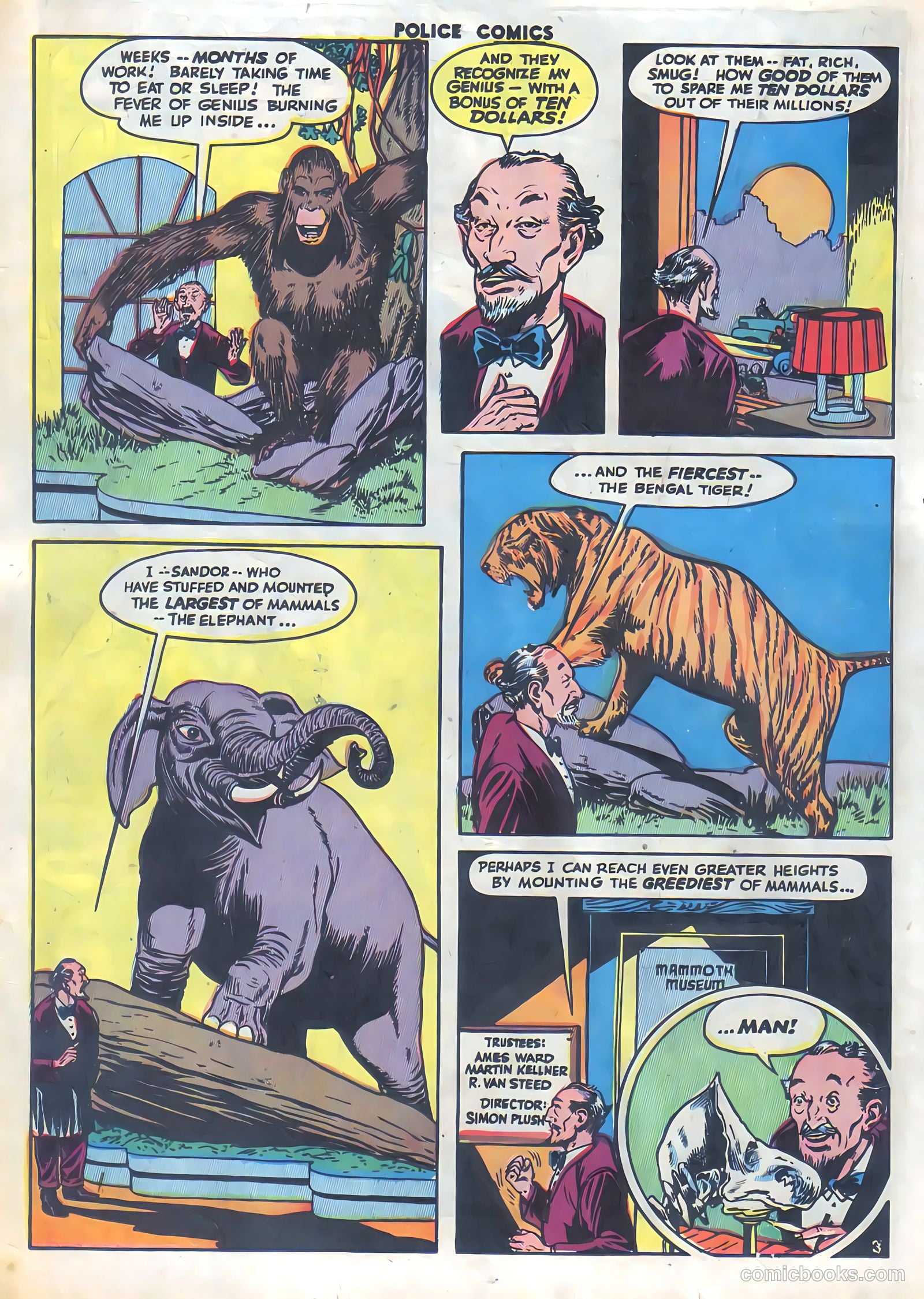 Police Comics #35 — page 33 of 61