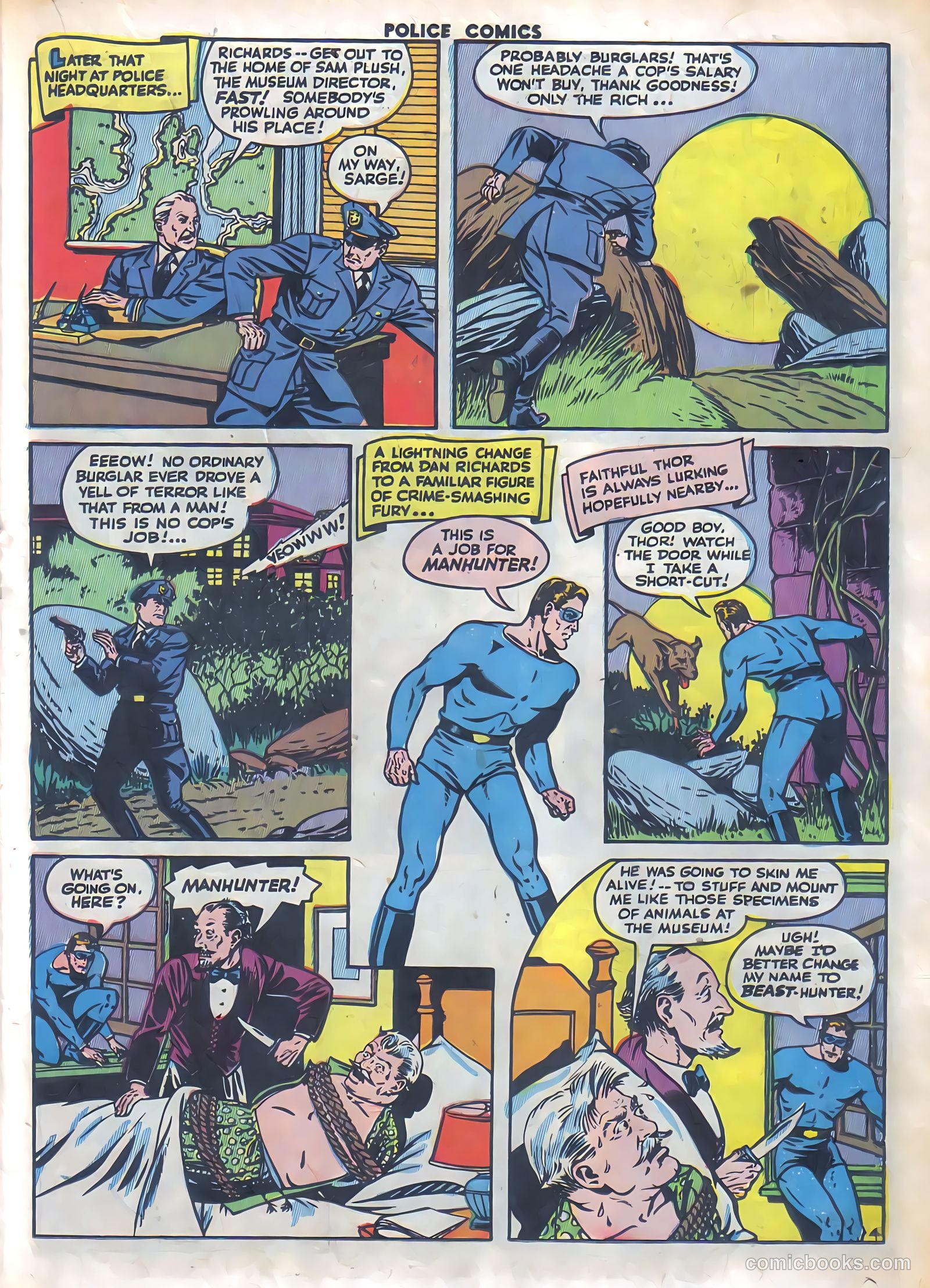 Police Comics #35 — page 34 of 61