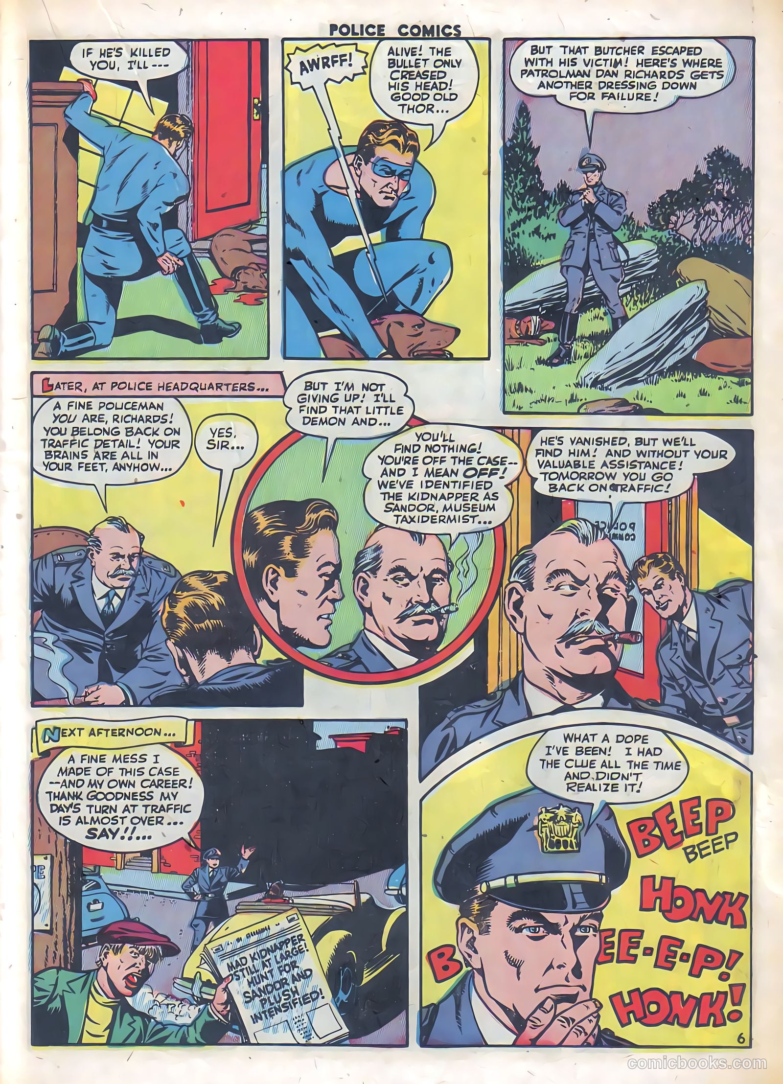 Police Comics #35 — page 36 of 61