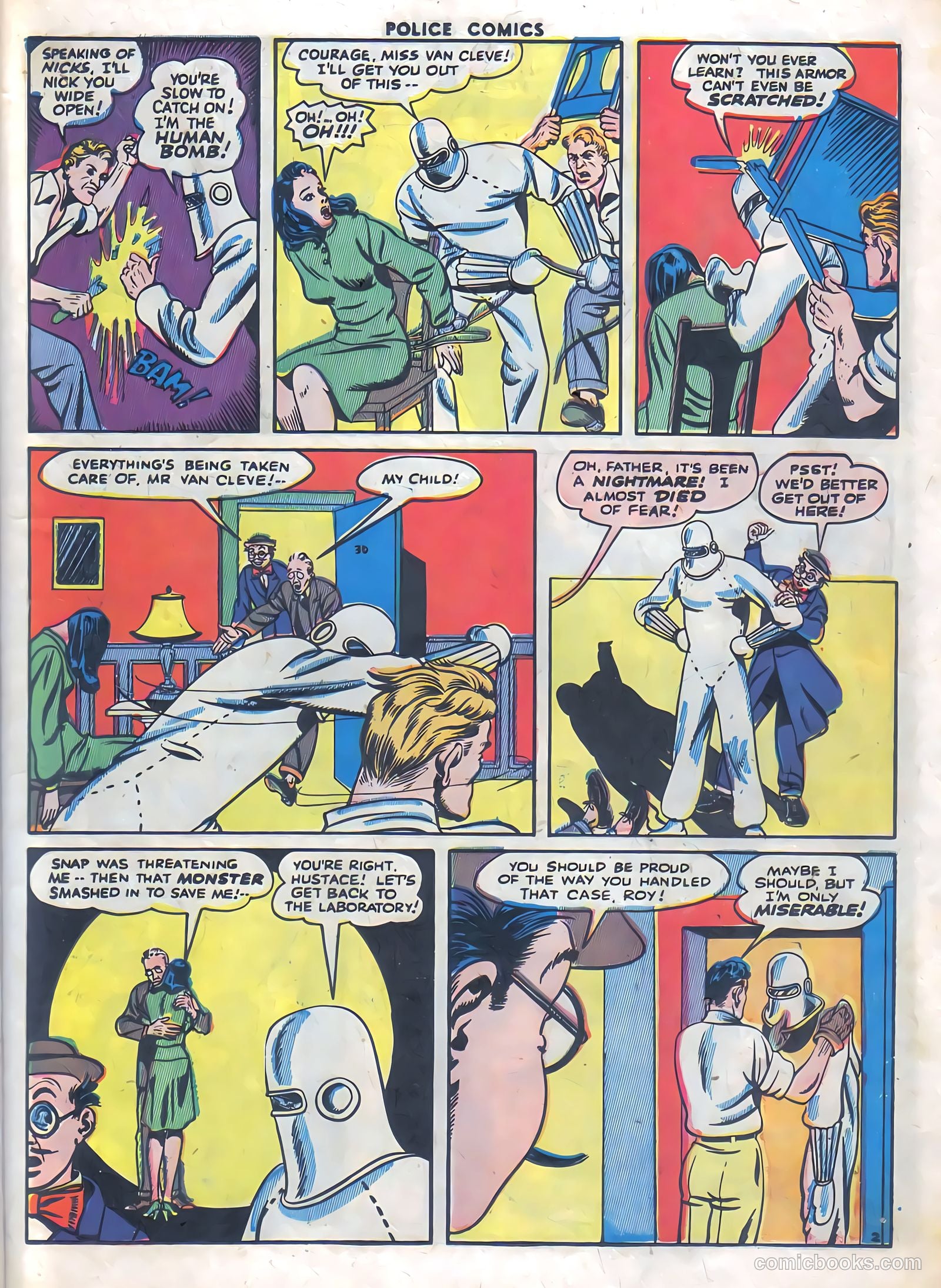 Police Comics #35 — page 44 of 61