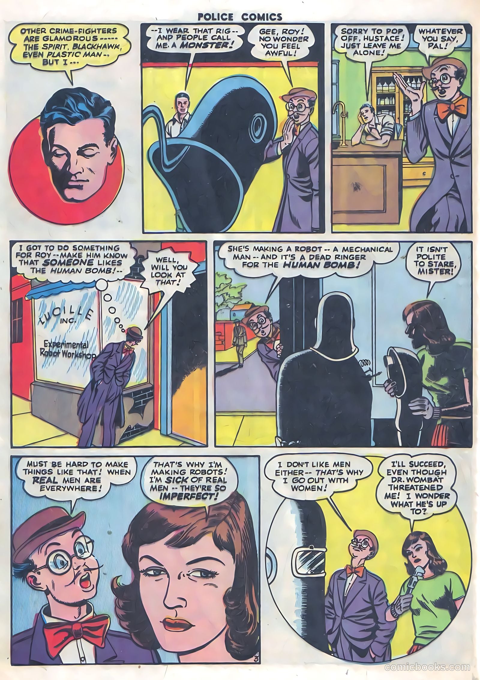 Police Comics #35 — page 45 of 61