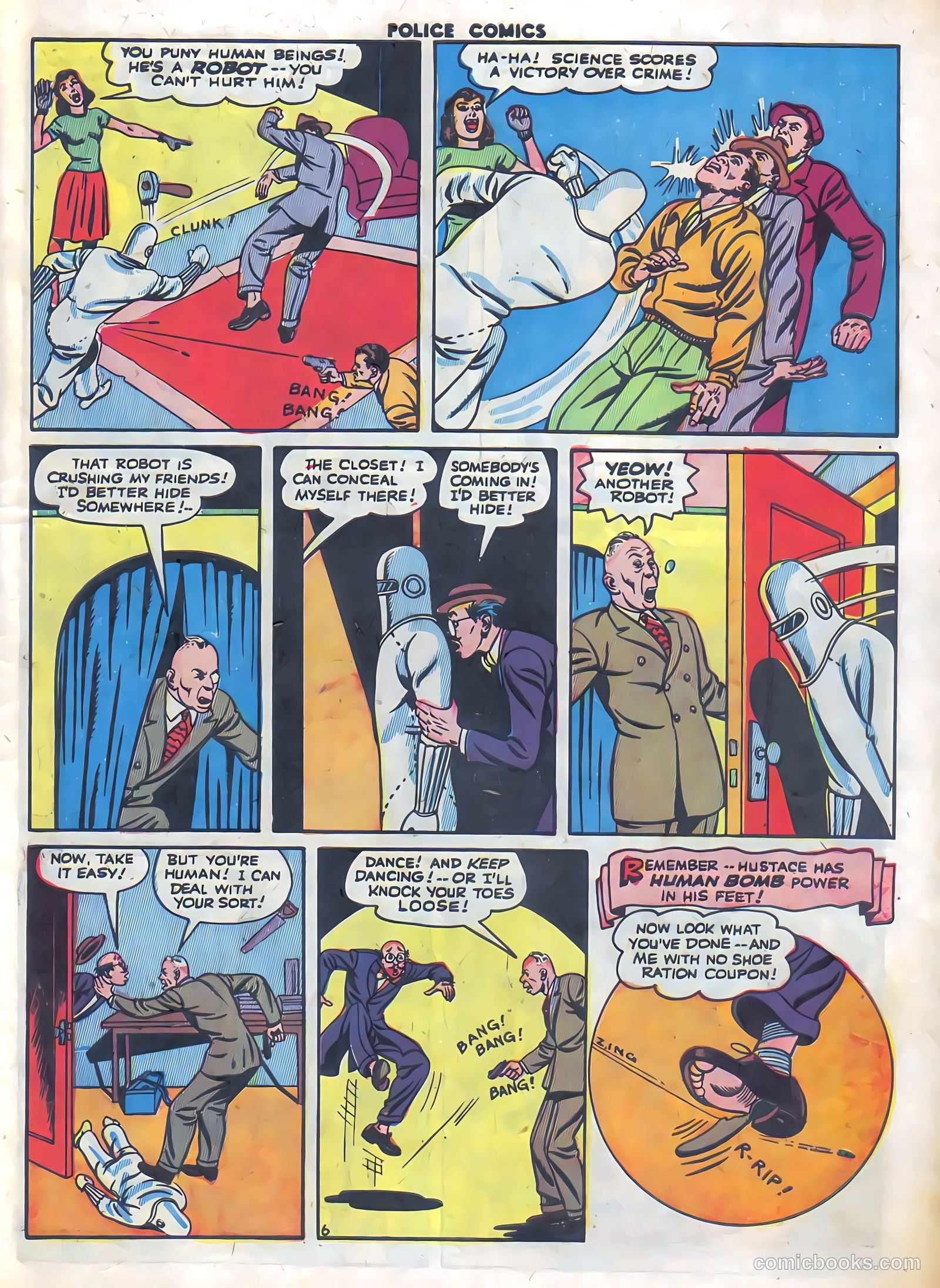 Police Comics #35 — page 48 of 61
