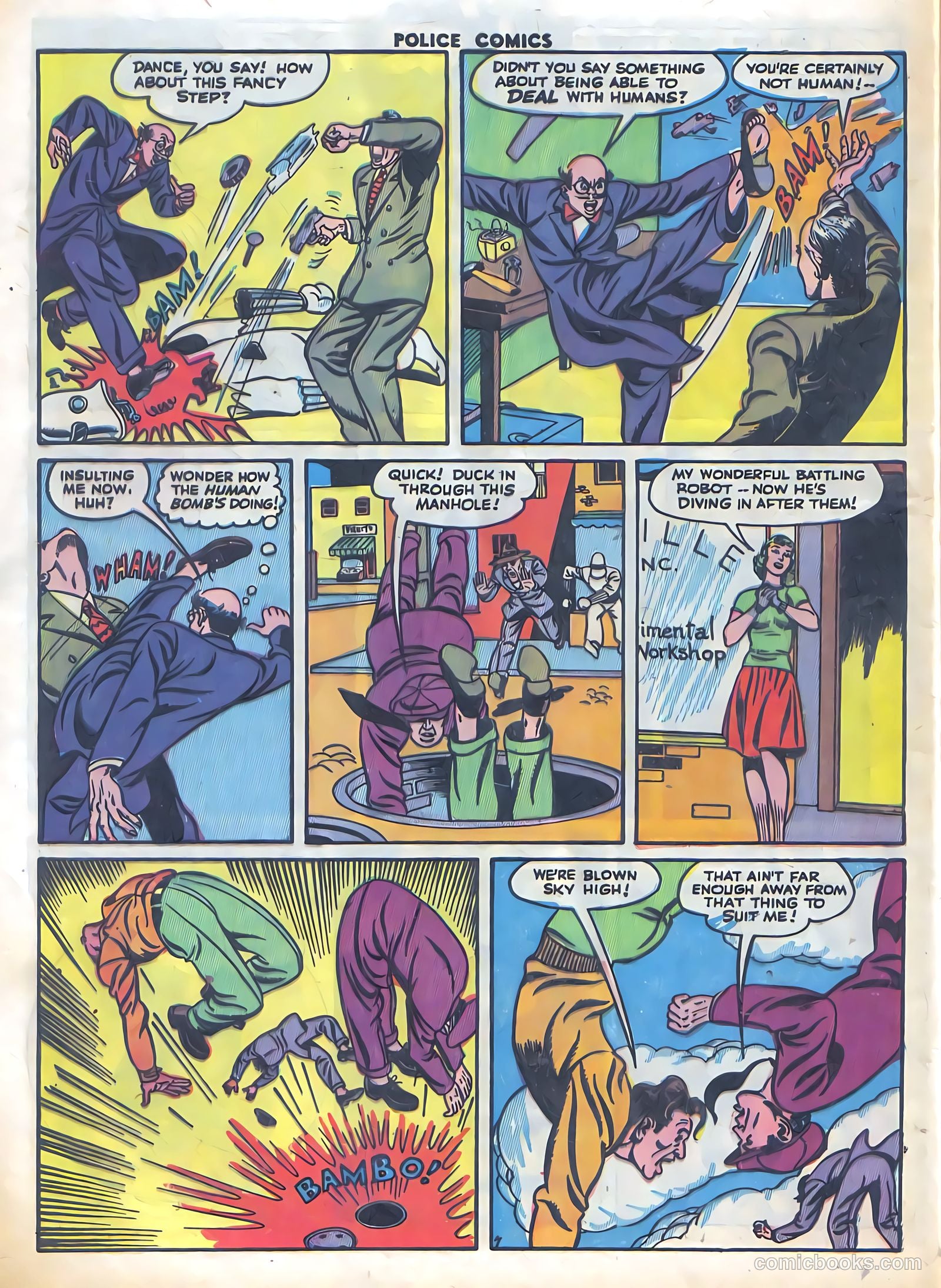 Police Comics #35 — page 49 of 61