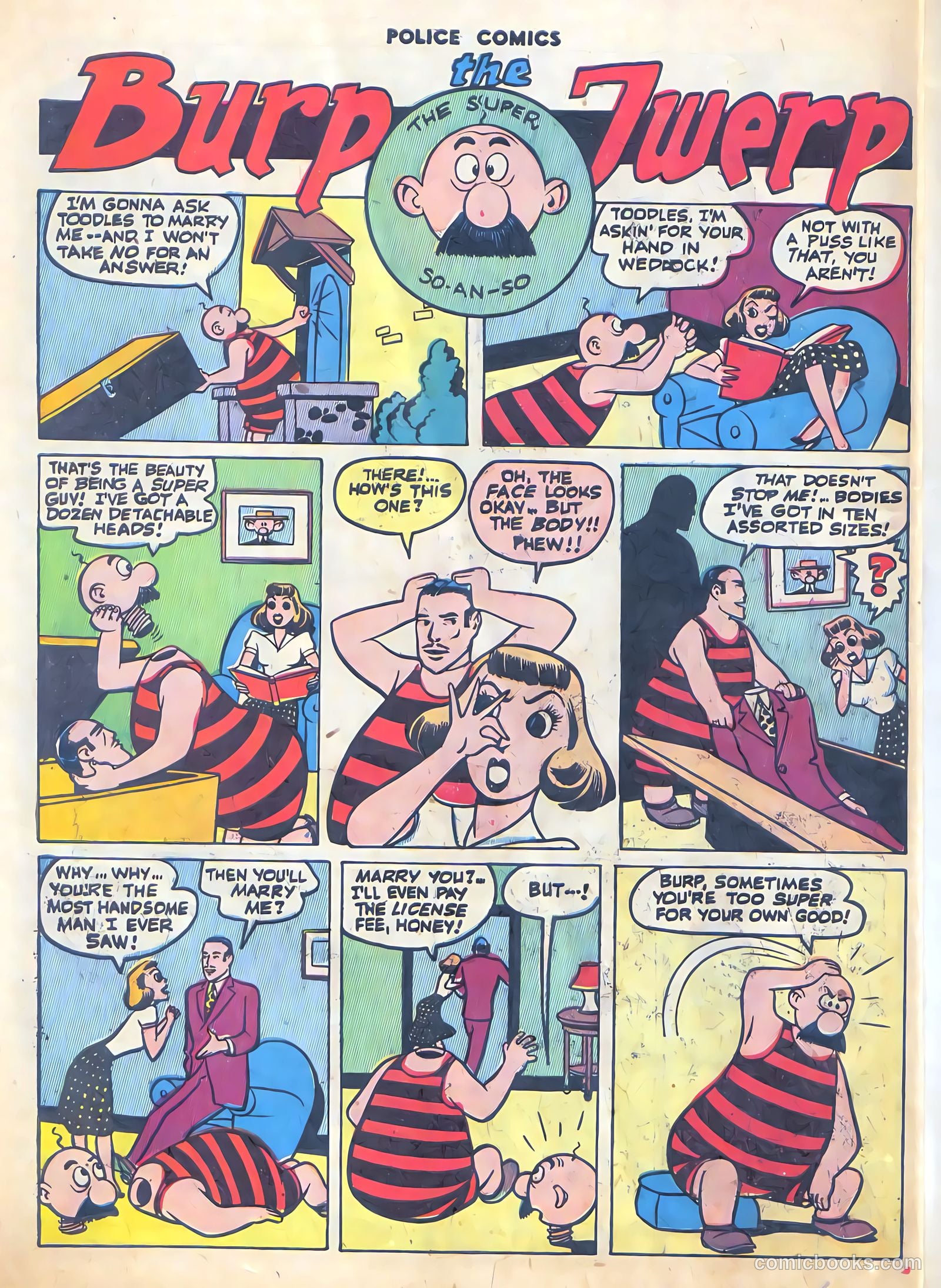 Police Comics #35 — page 51 of 61