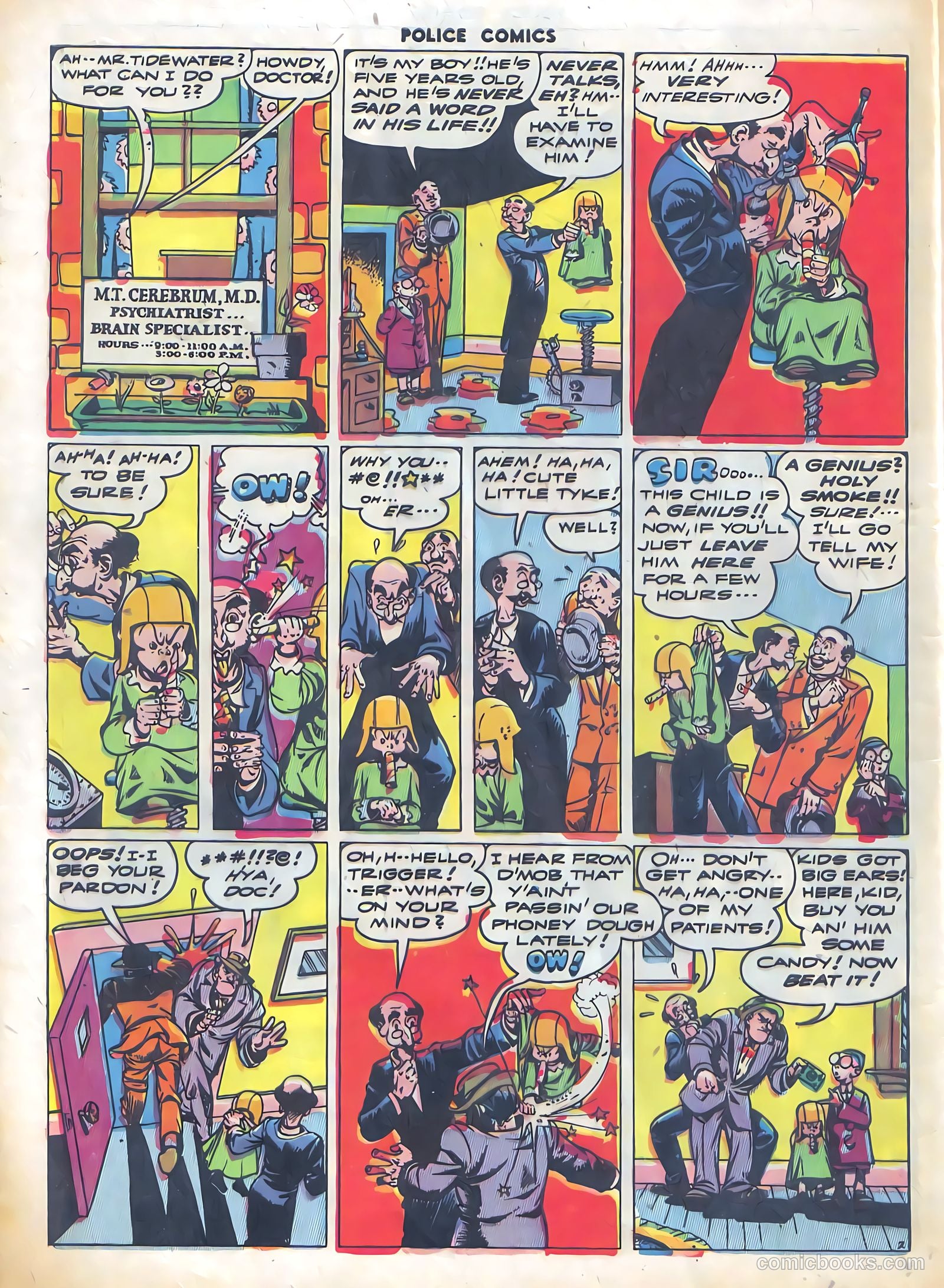 Police Comics #35 — page 53 of 61