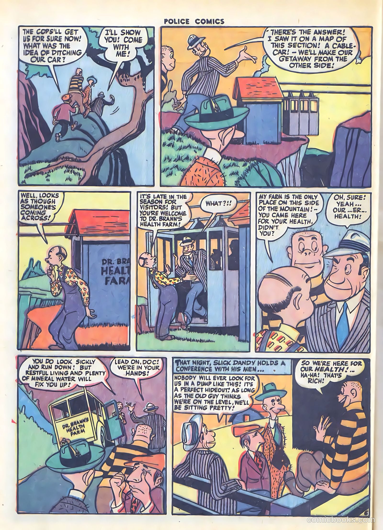 Police Comics #36 — page 8 of 60