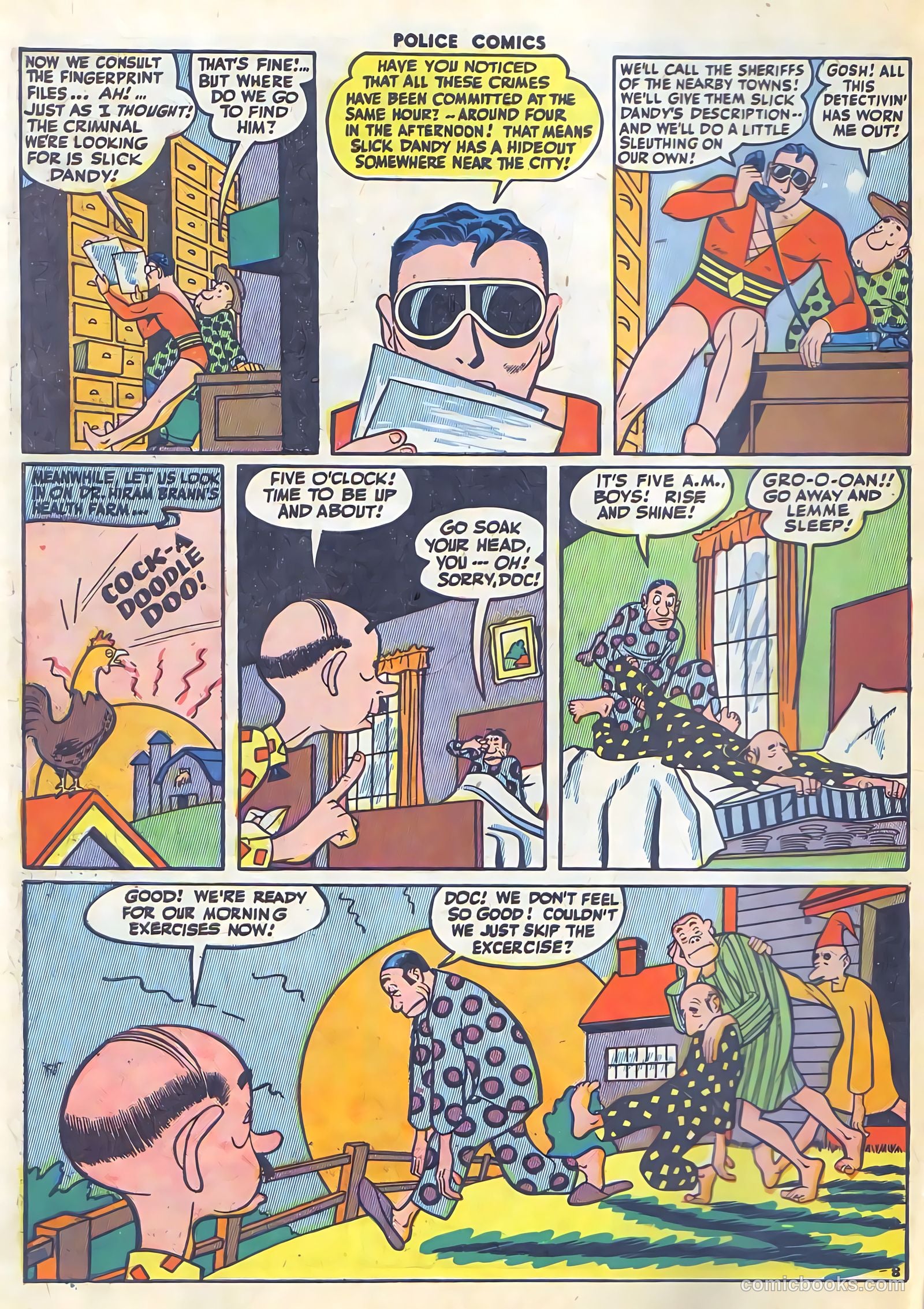 Police Comics #36 — page 10 of 60