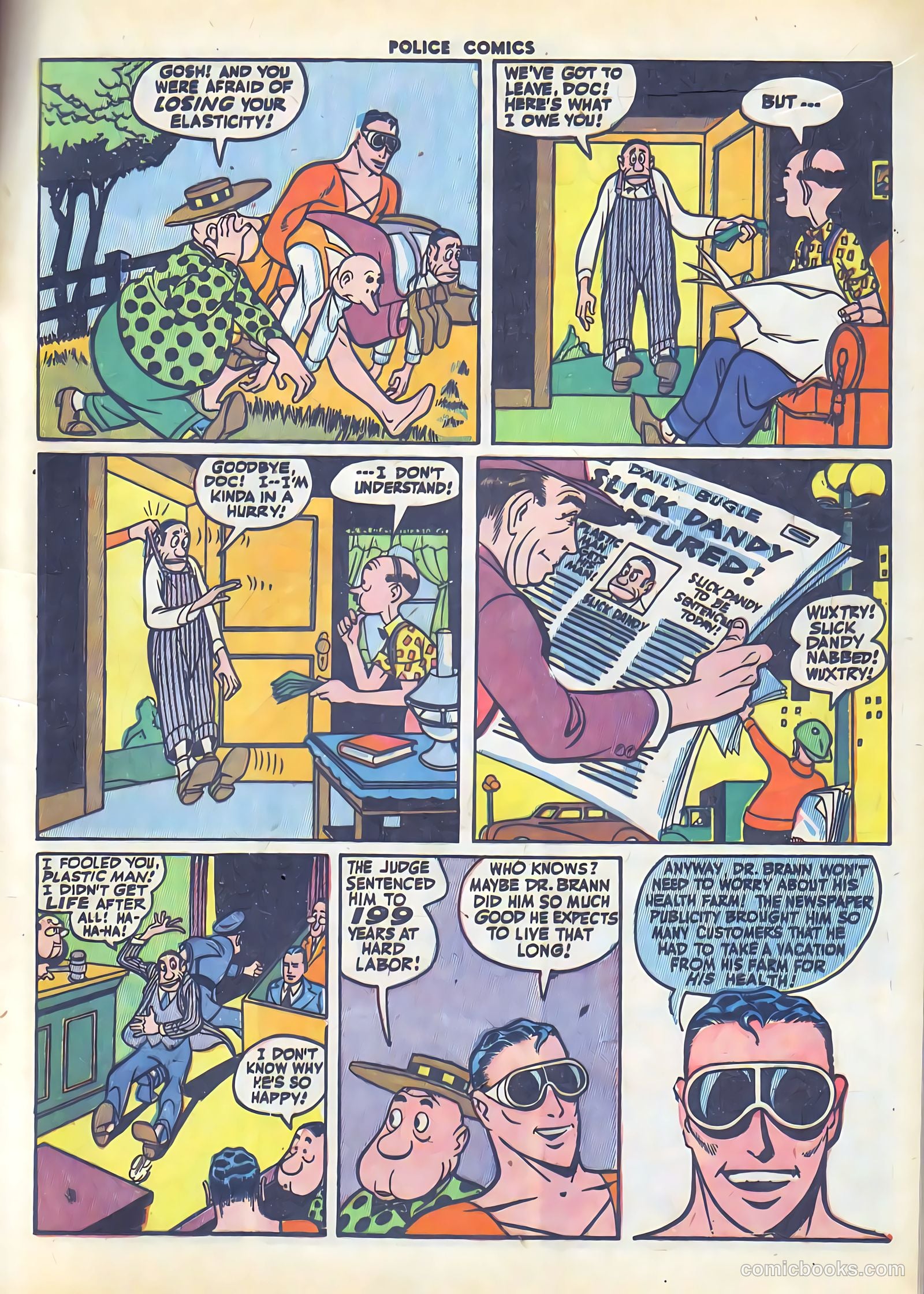 Police Comics #36 — page 17 of 60