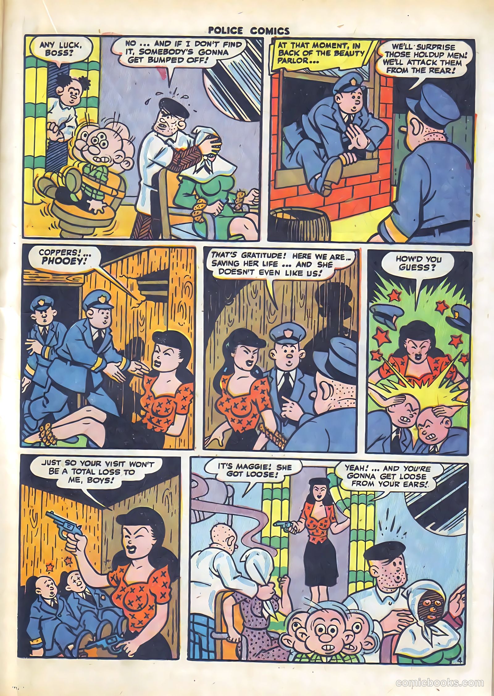 Police Comics #36 — page 21 of 60