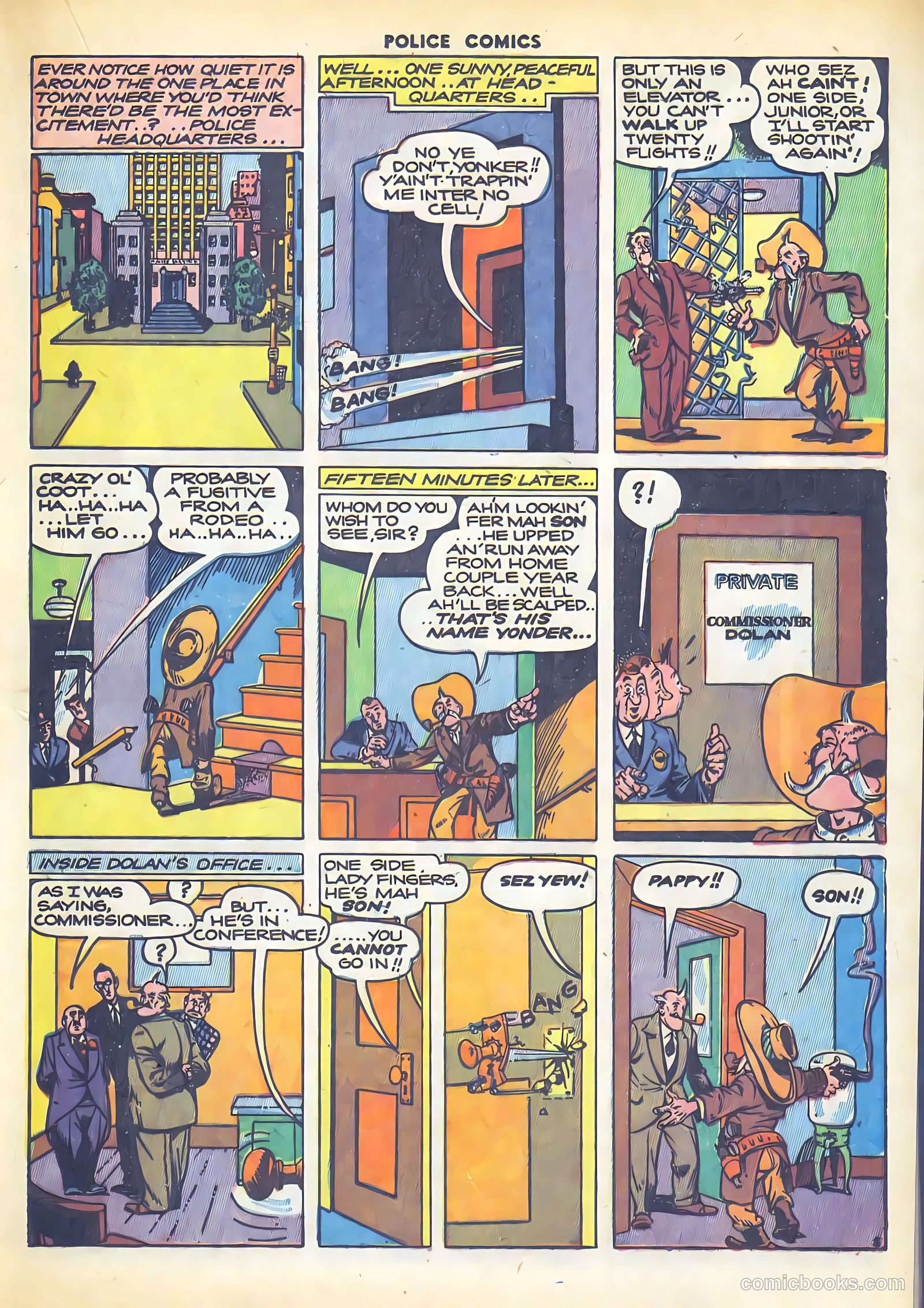 Police Comics #36 — page 31 of 60