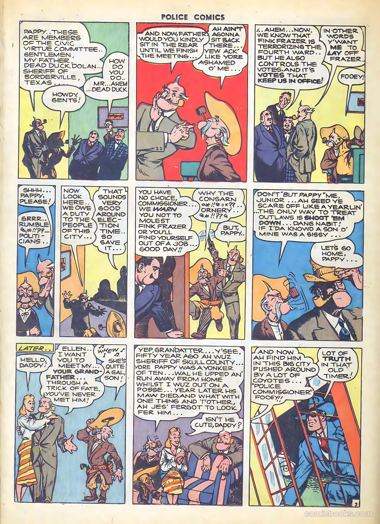 Police Comics #36 — page 32 of 60