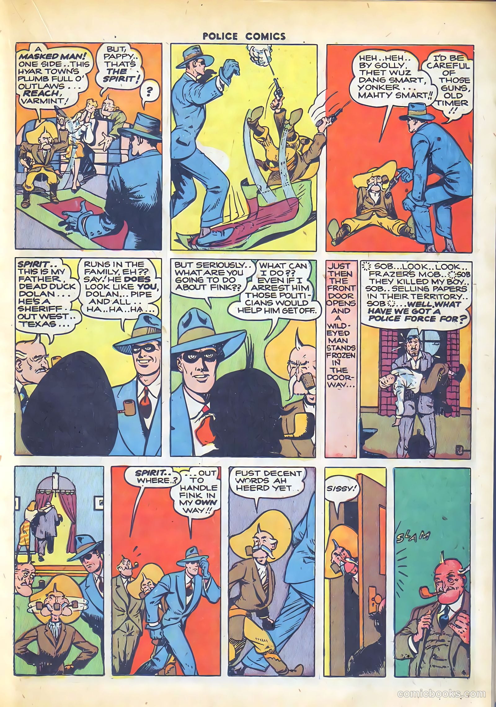 Police Comics #36 — page 33 of 60