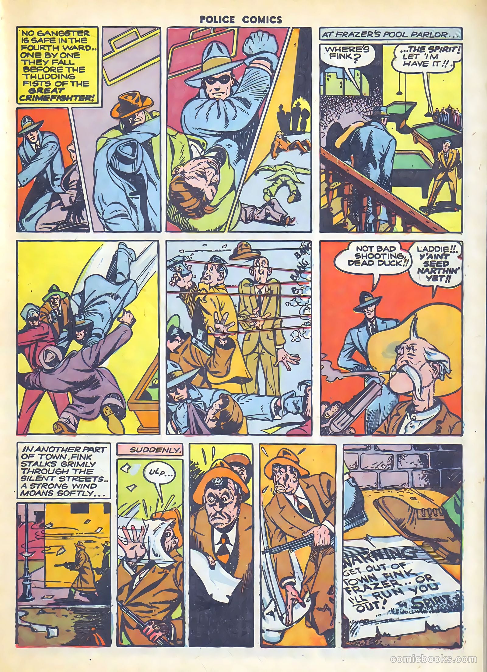 Police Comics #36 — page 35 of 60