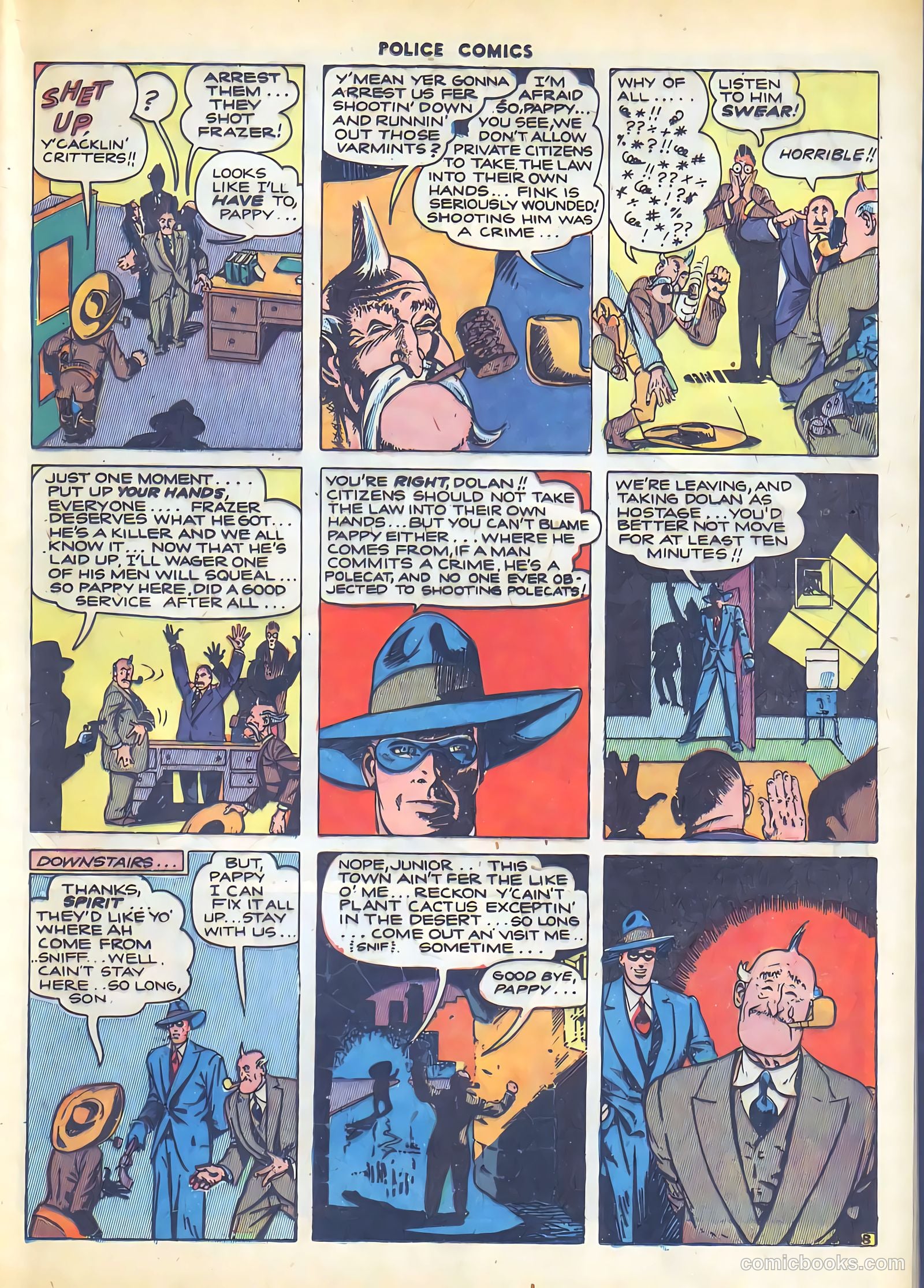 Police Comics #36 — page 37 of 60