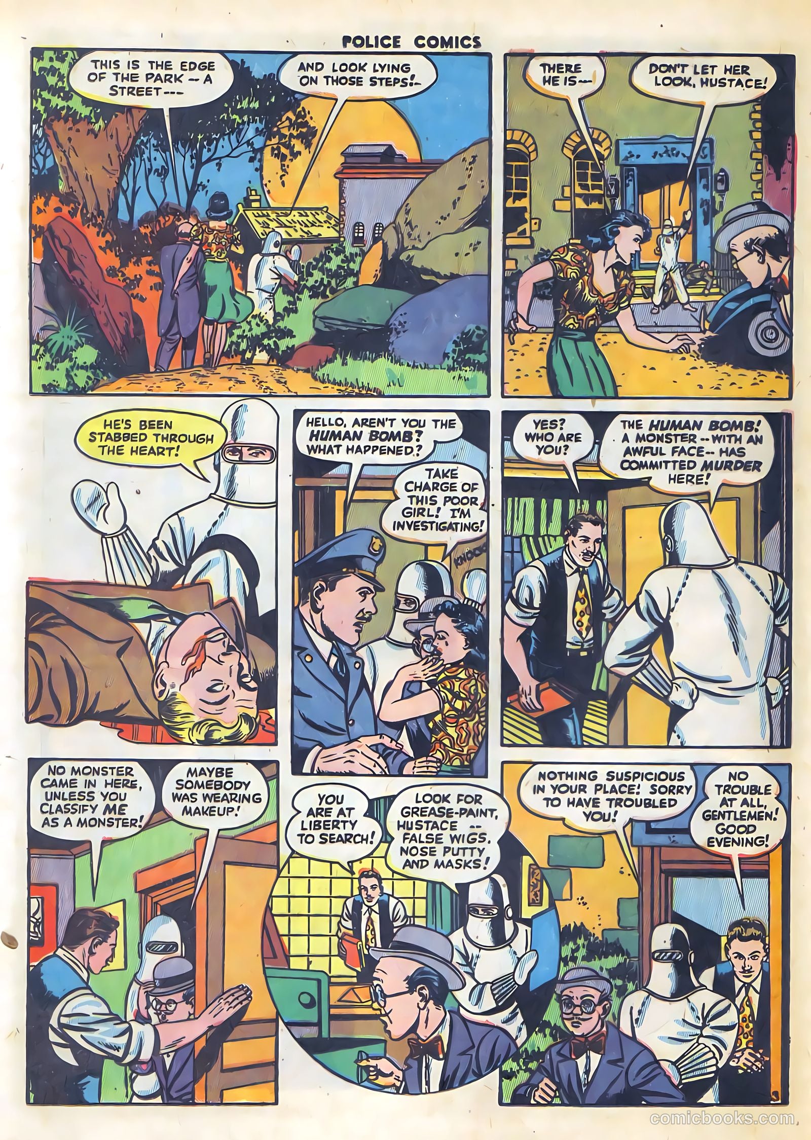 Police Comics #36 — page 40 of 60