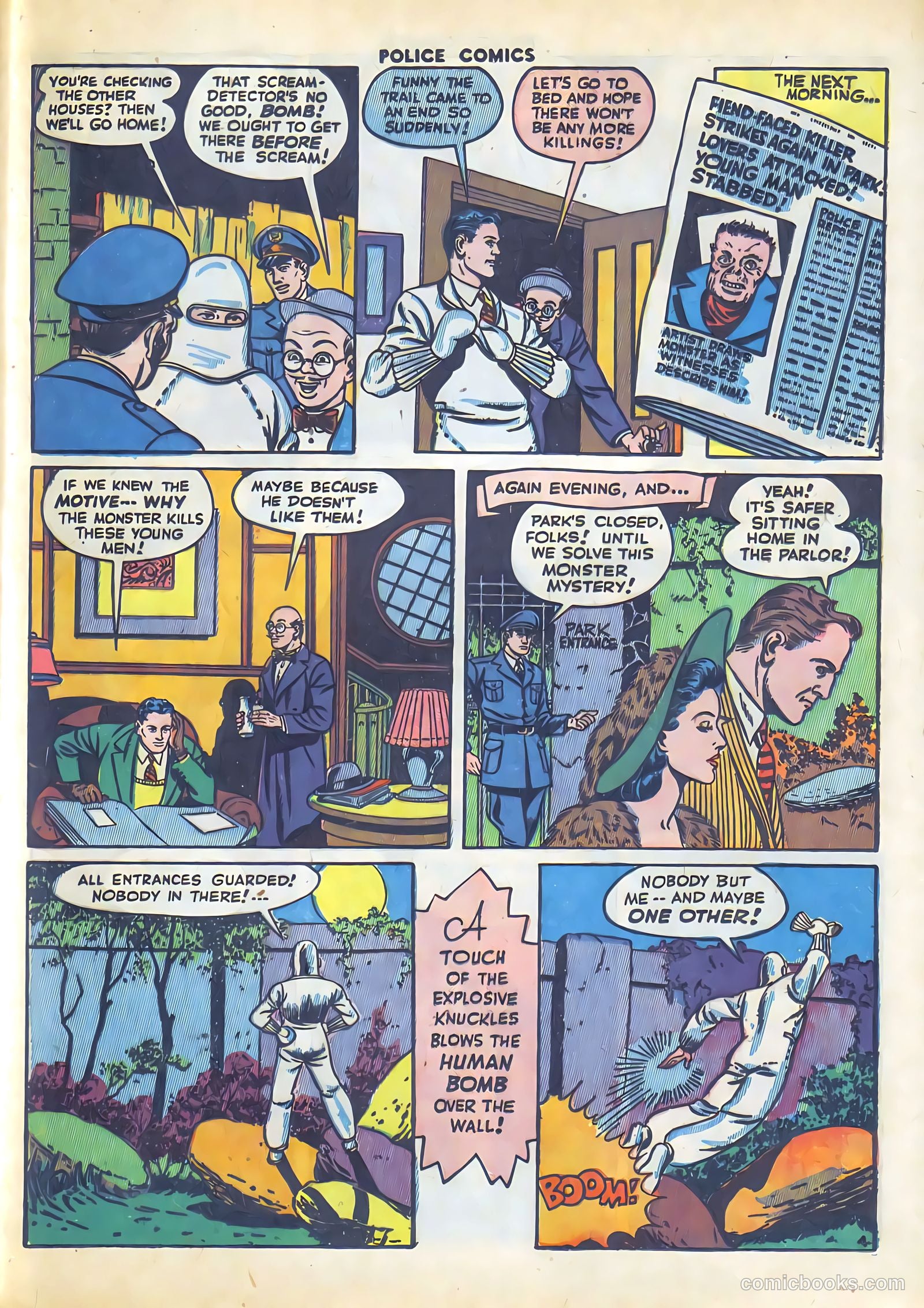 Police Comics #36 — page 41 of 60