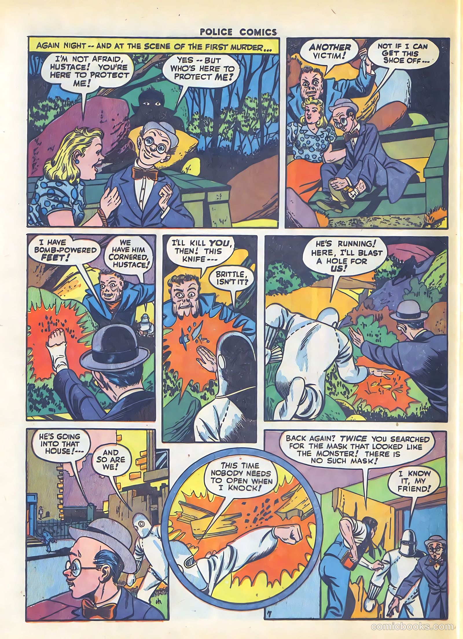 Police Comics #36 — page 44 of 60