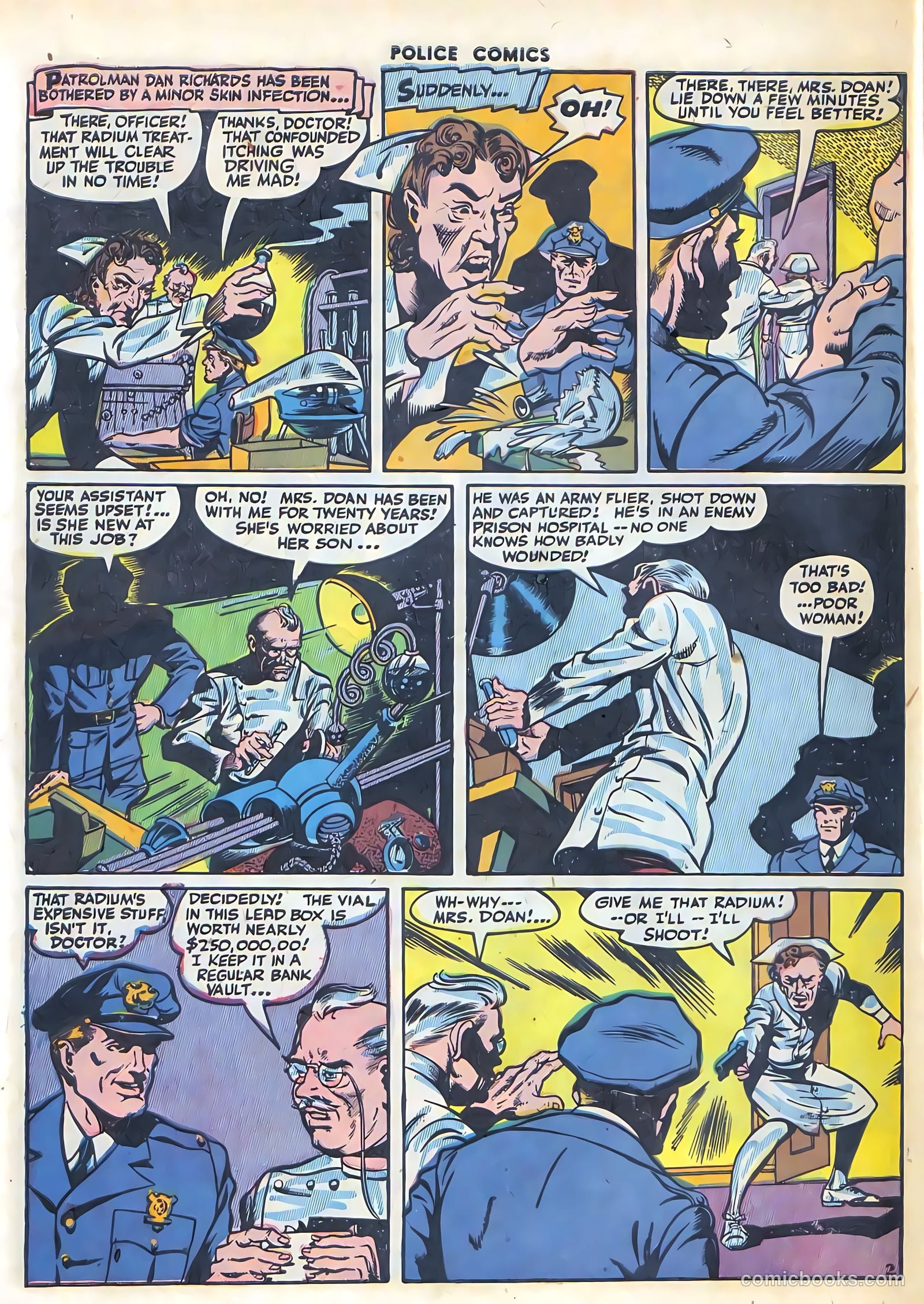 Police Comics #36 — page 50 of 60