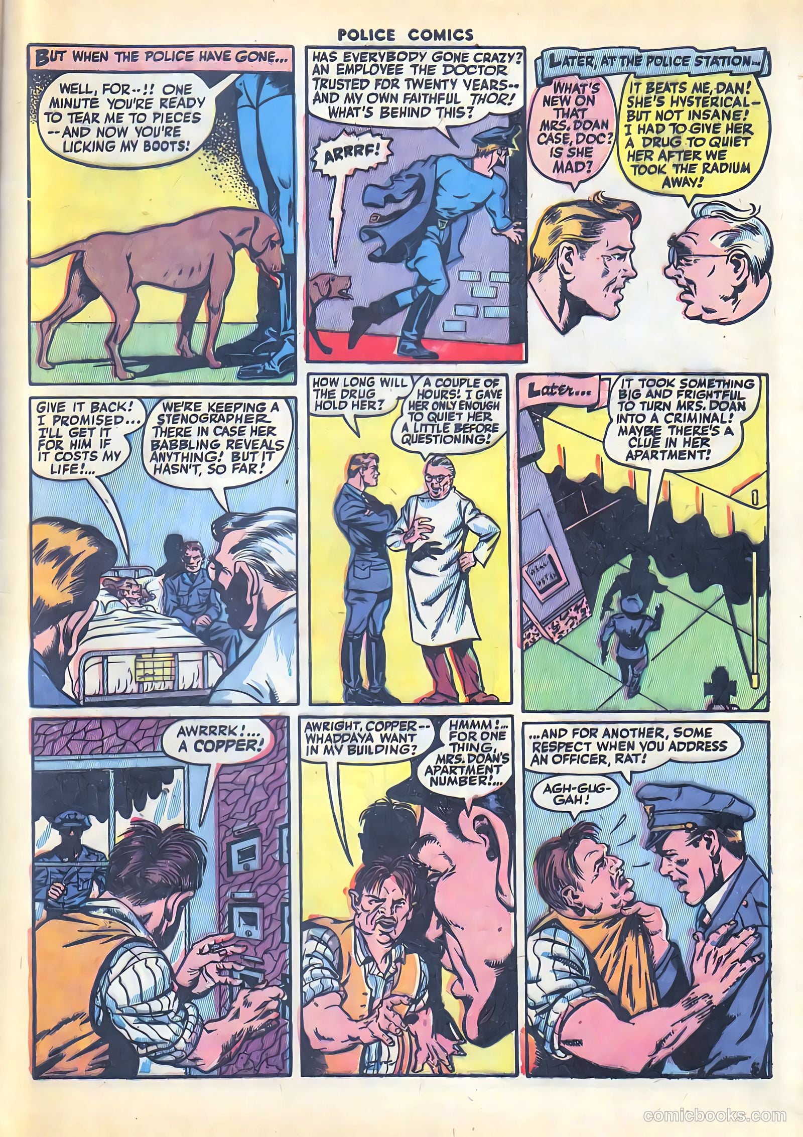 Police Comics #36 — page 53 of 60