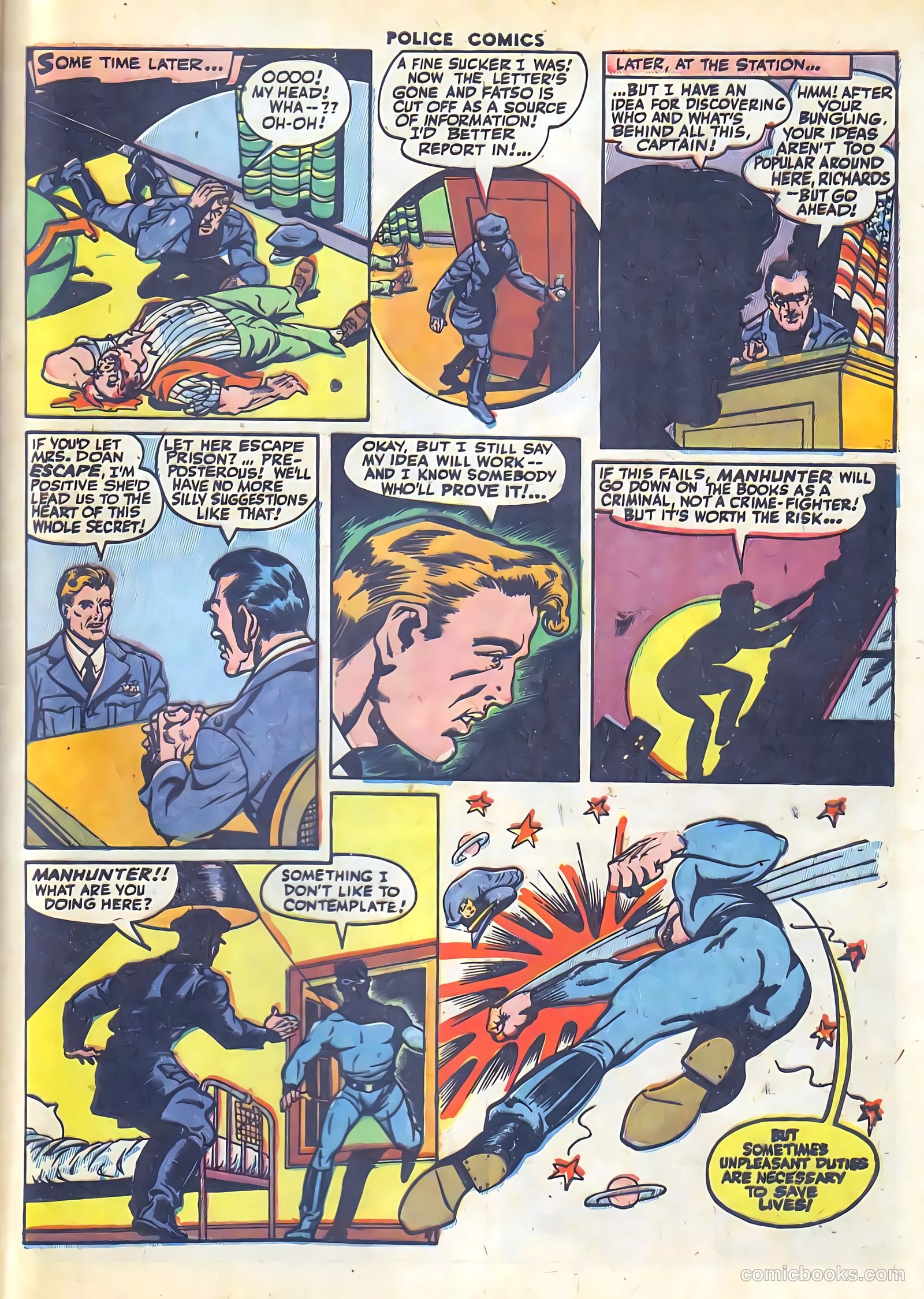 Police Comics #36 — page 55 of 60