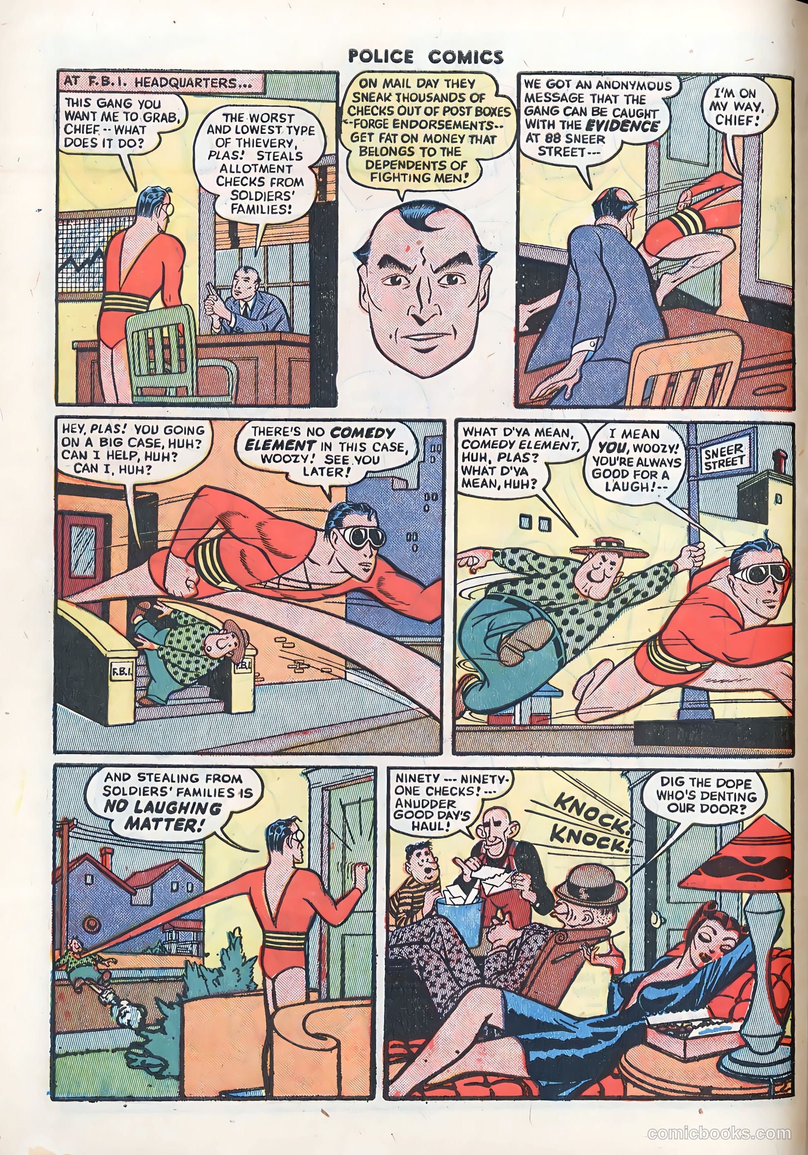 Police Comics #37 — page 4 of 60