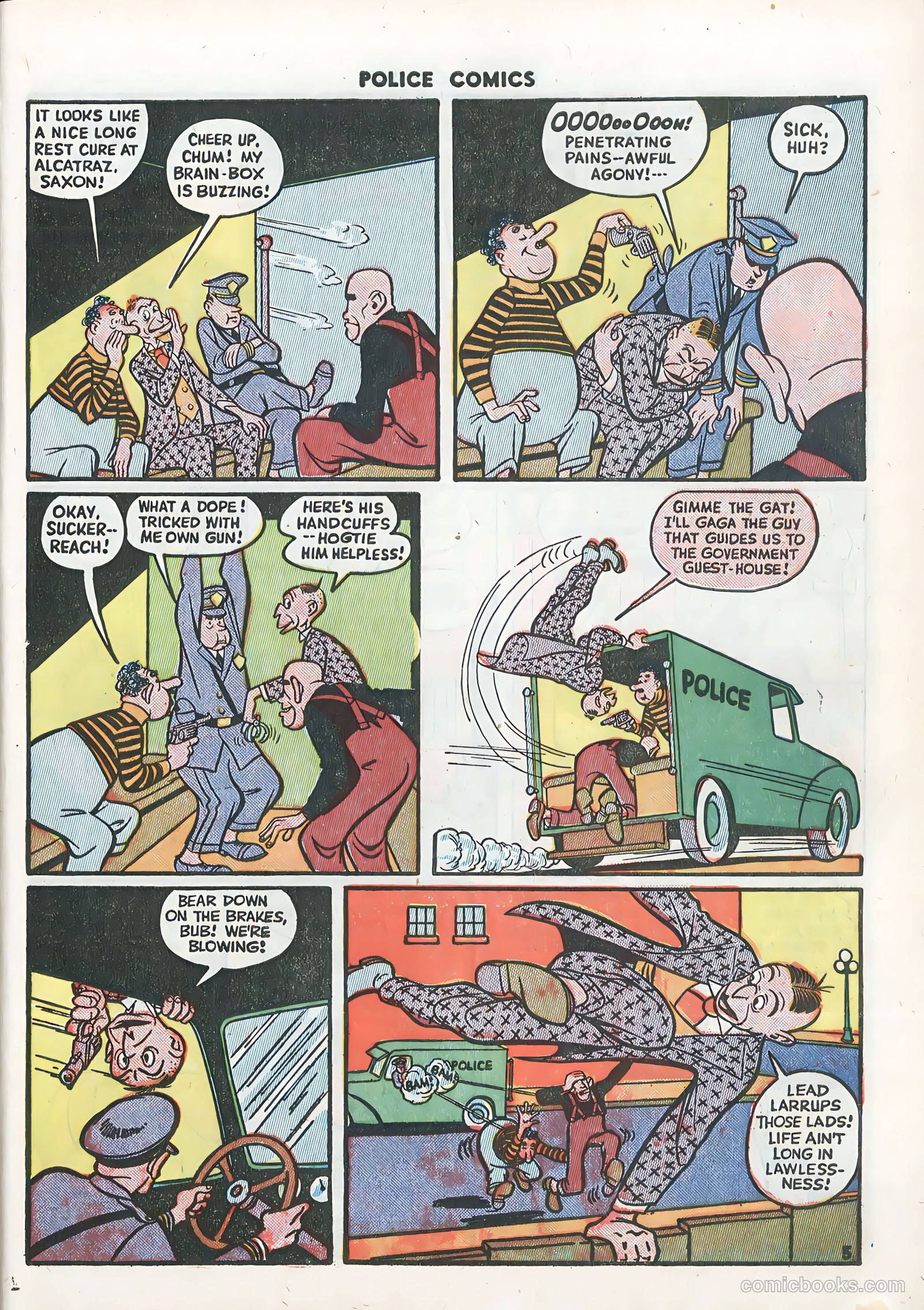 Police Comics #37 — page 7 of 60