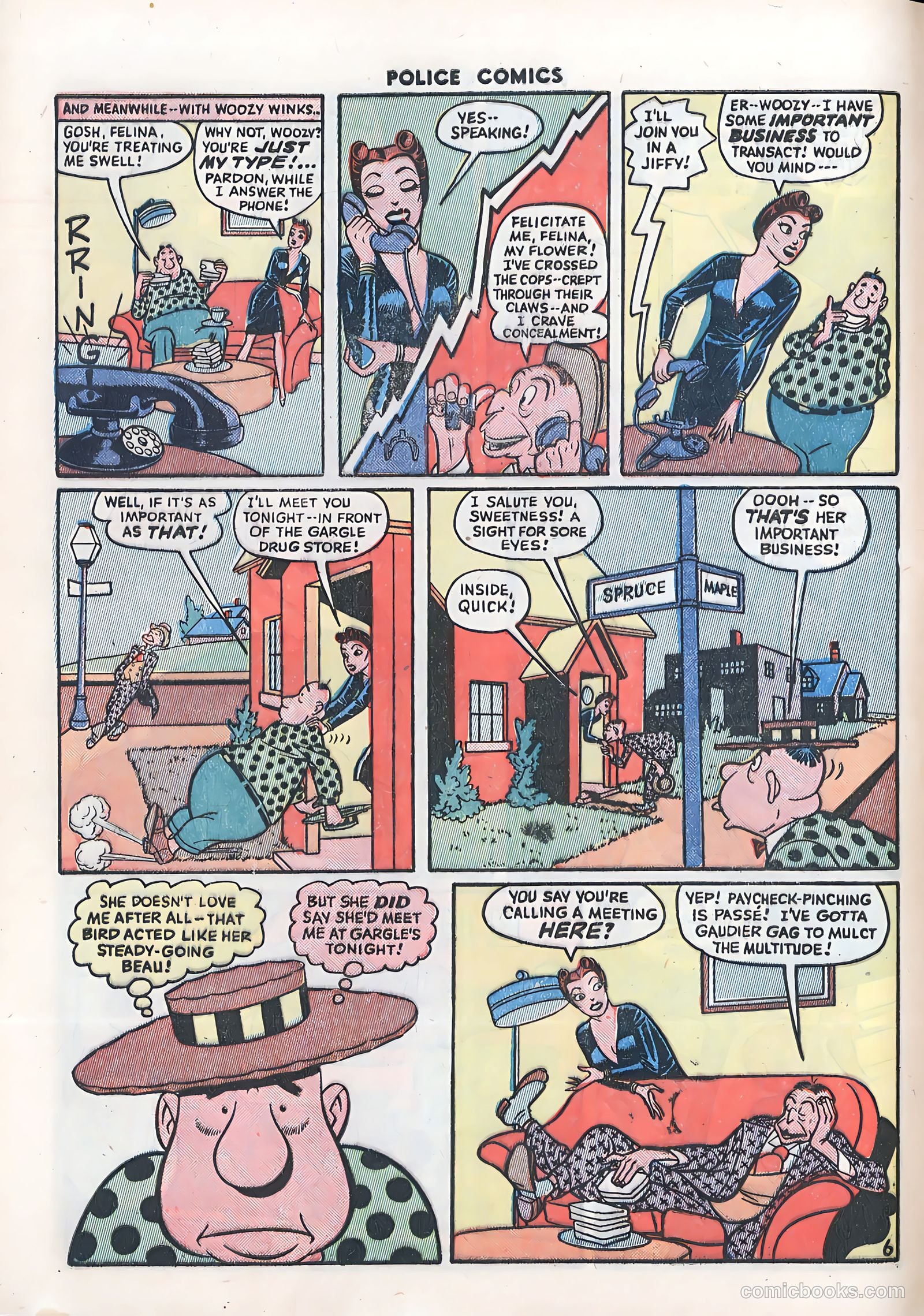 Police Comics #37 — page 8 of 60