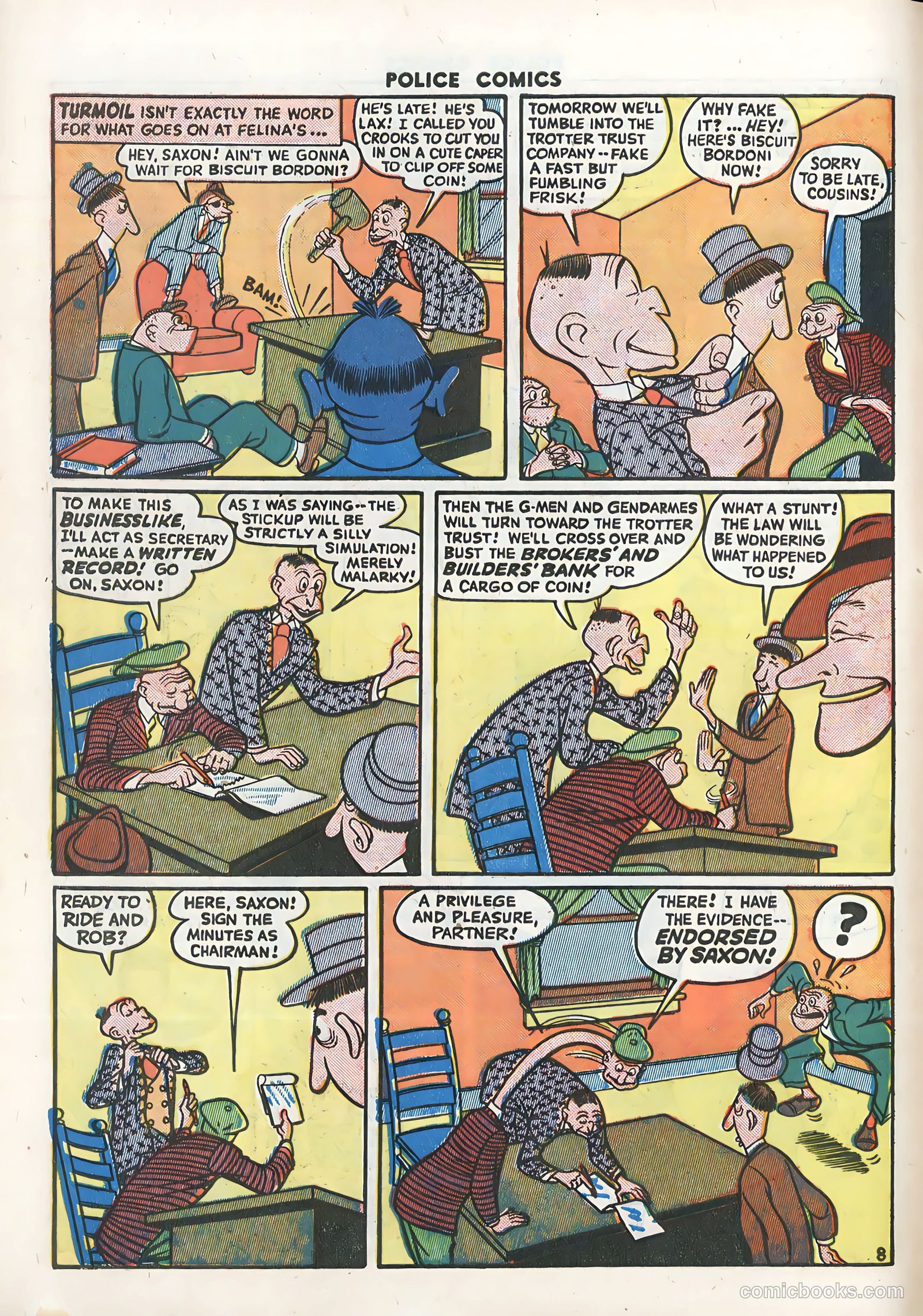 Police Comics #37 — page 10 of 60