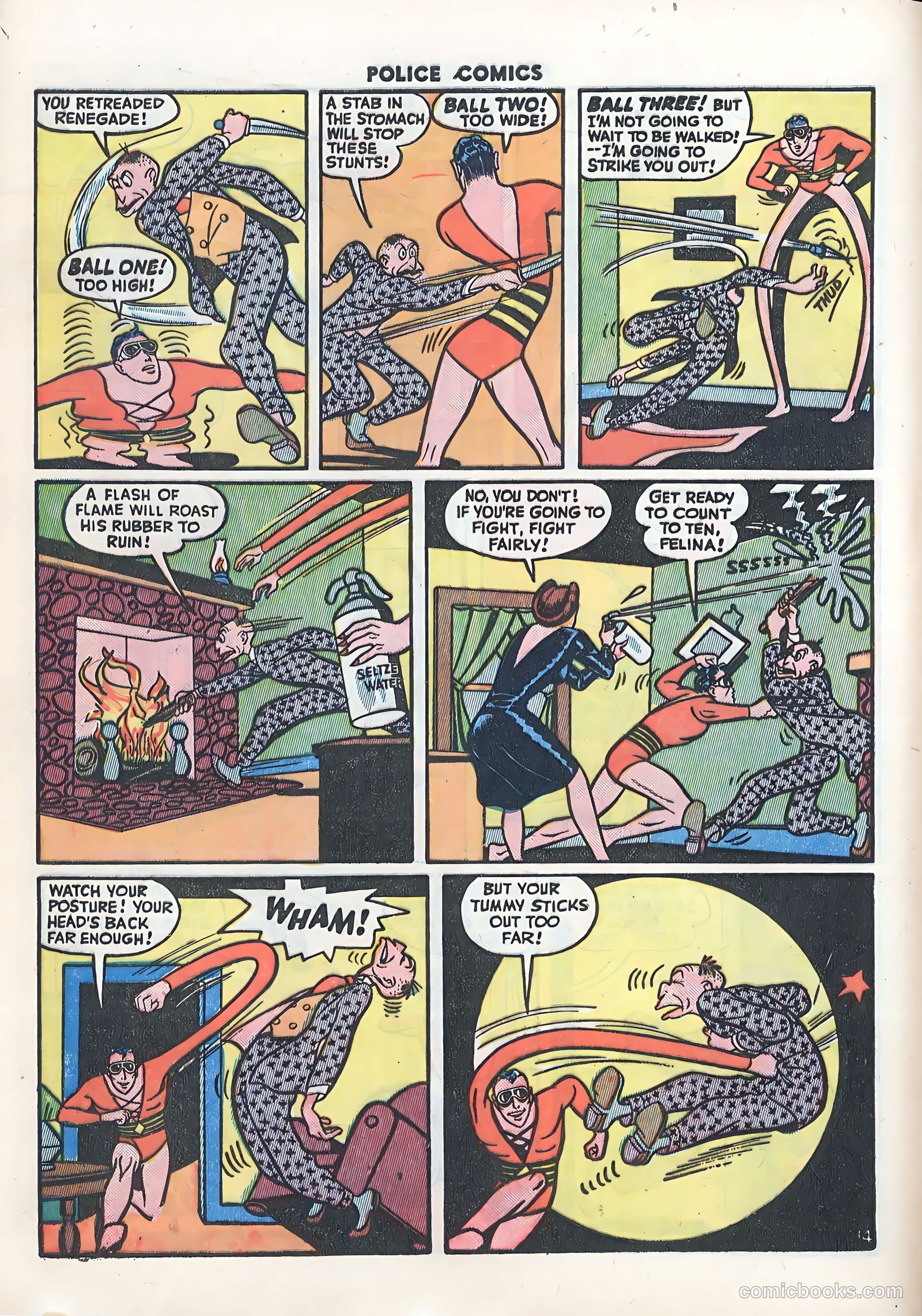 Police Comics #37 — page 16 of 60