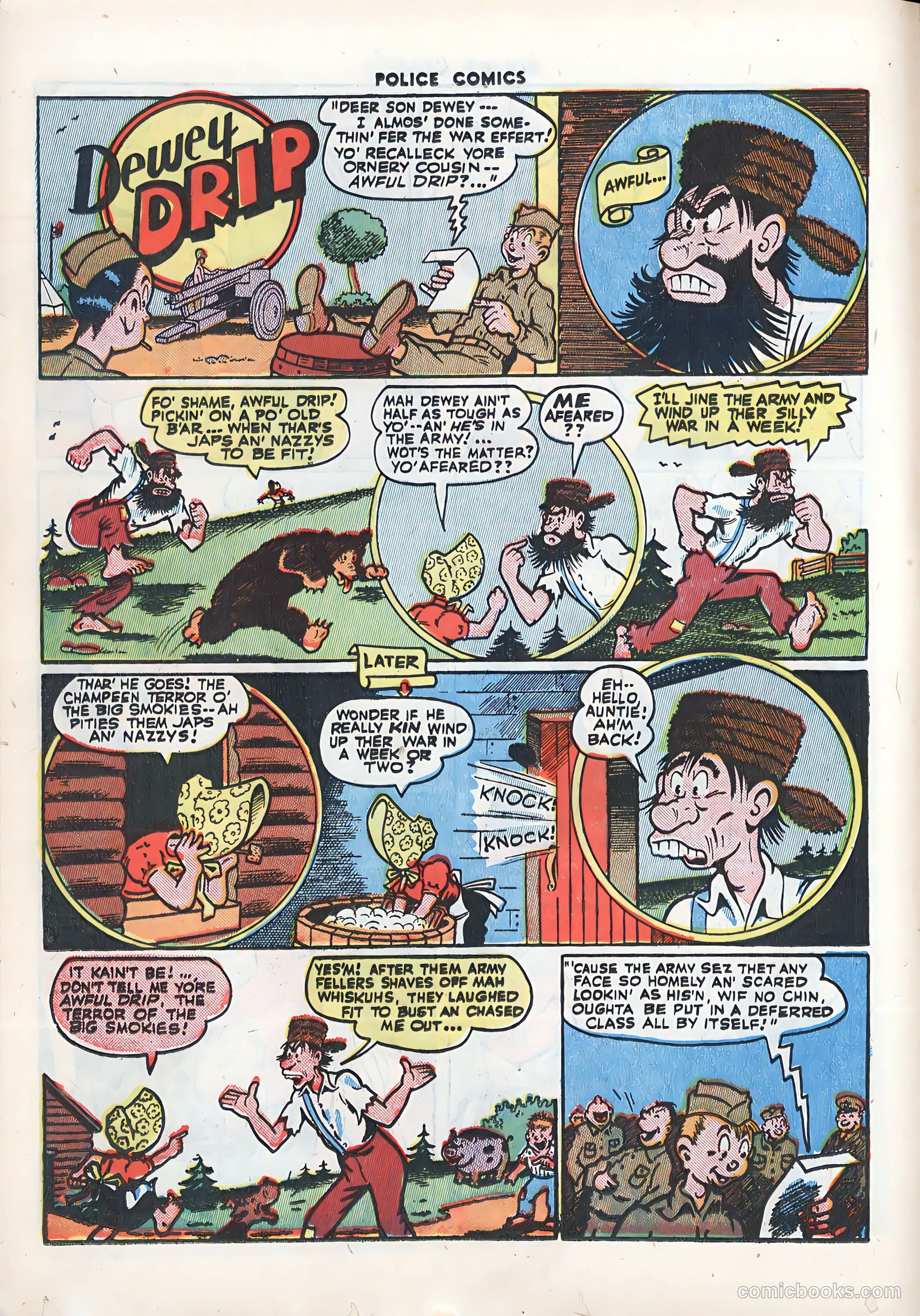 Police Comics #37 — page 18 of 60
