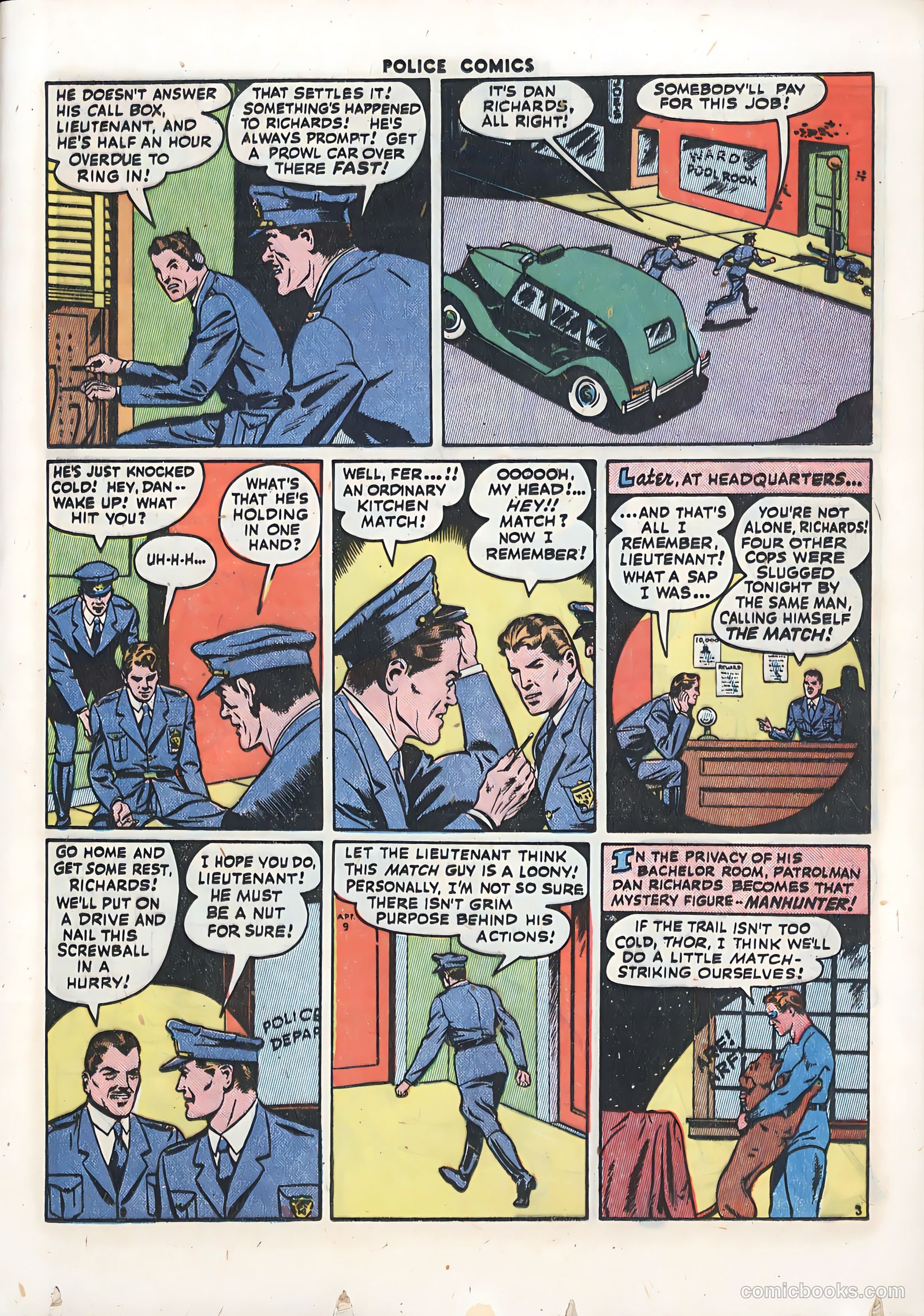 Police Comics #37 — page 21 of 60