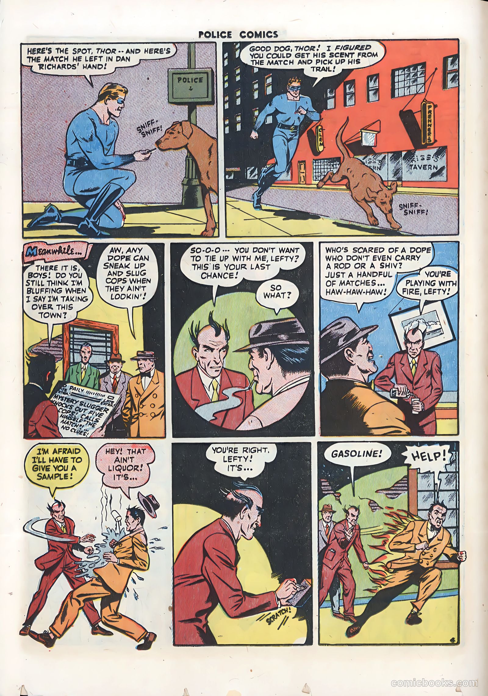 Police Comics #37 — page 22 of 60