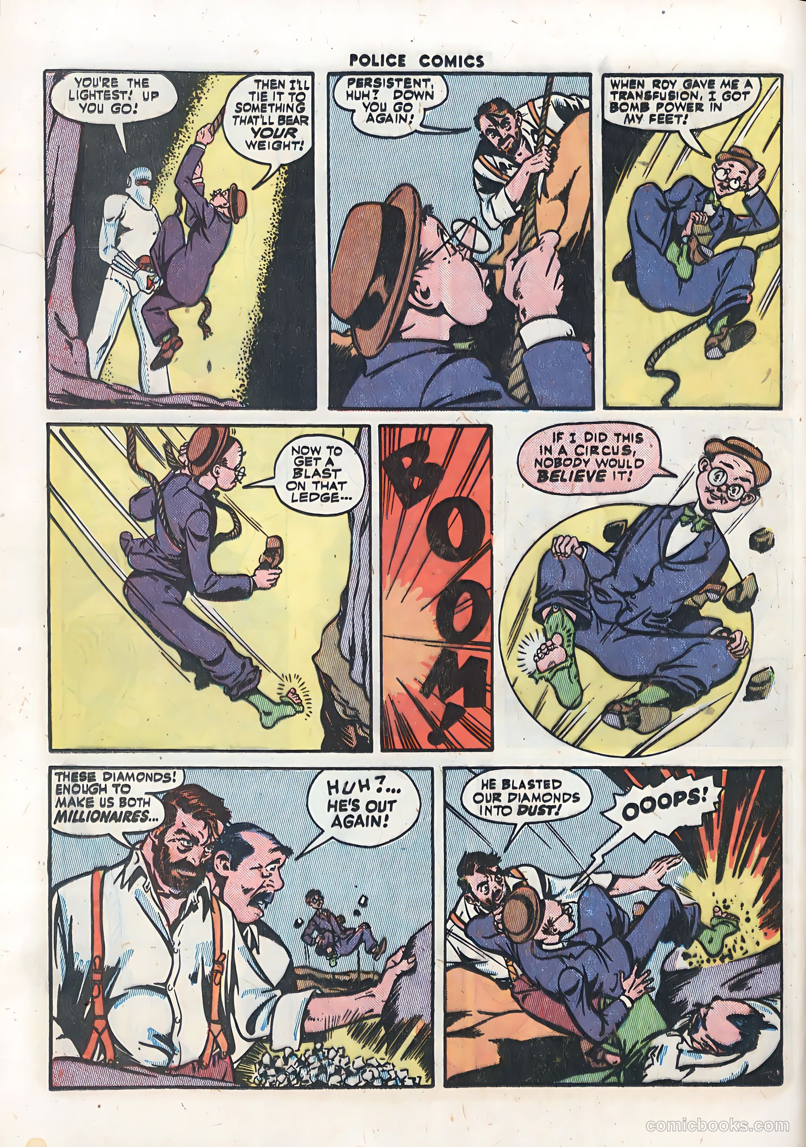 Police Comics #37 — page 40 of 60