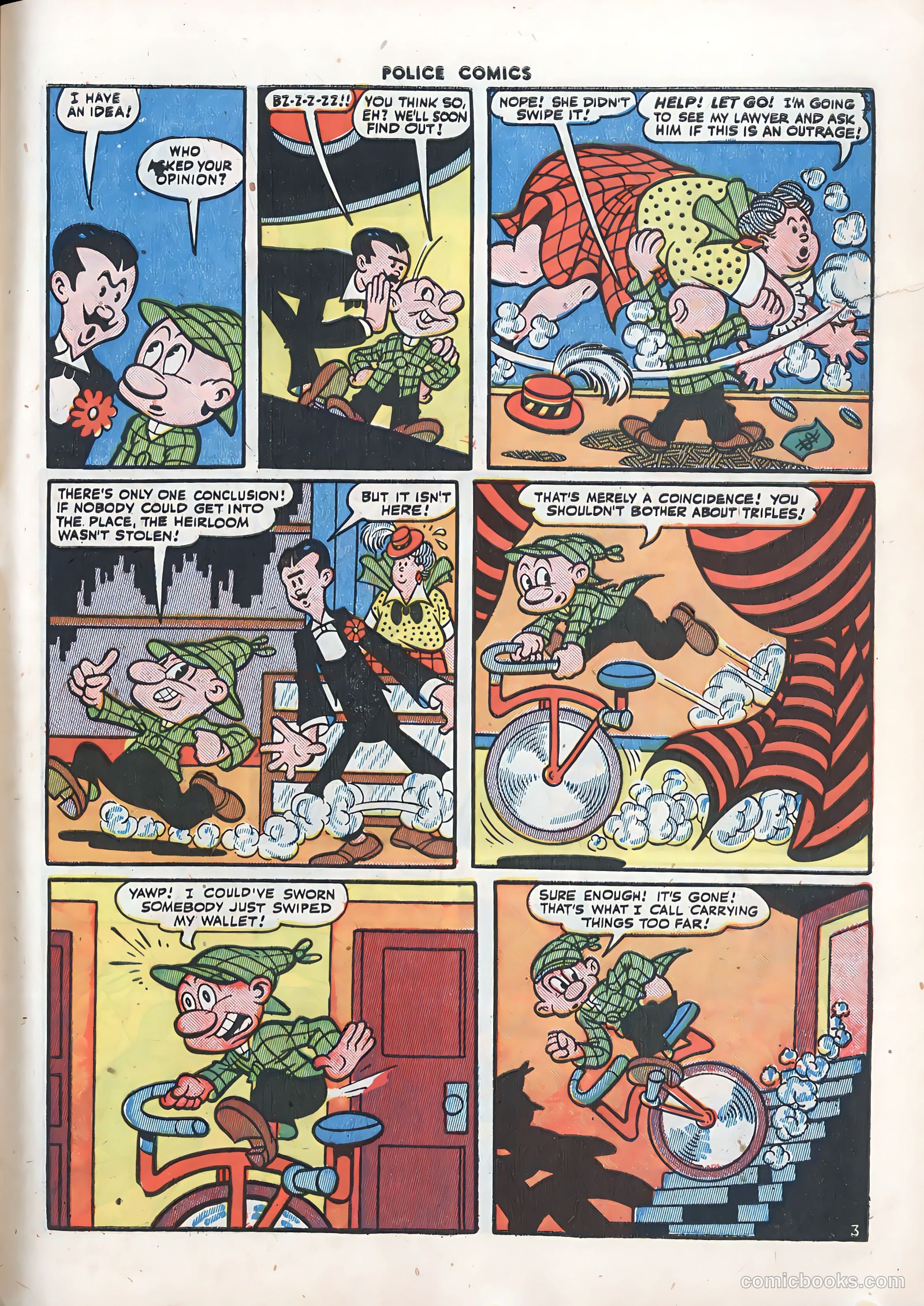 Police Comics #37 — page 47 of 60
