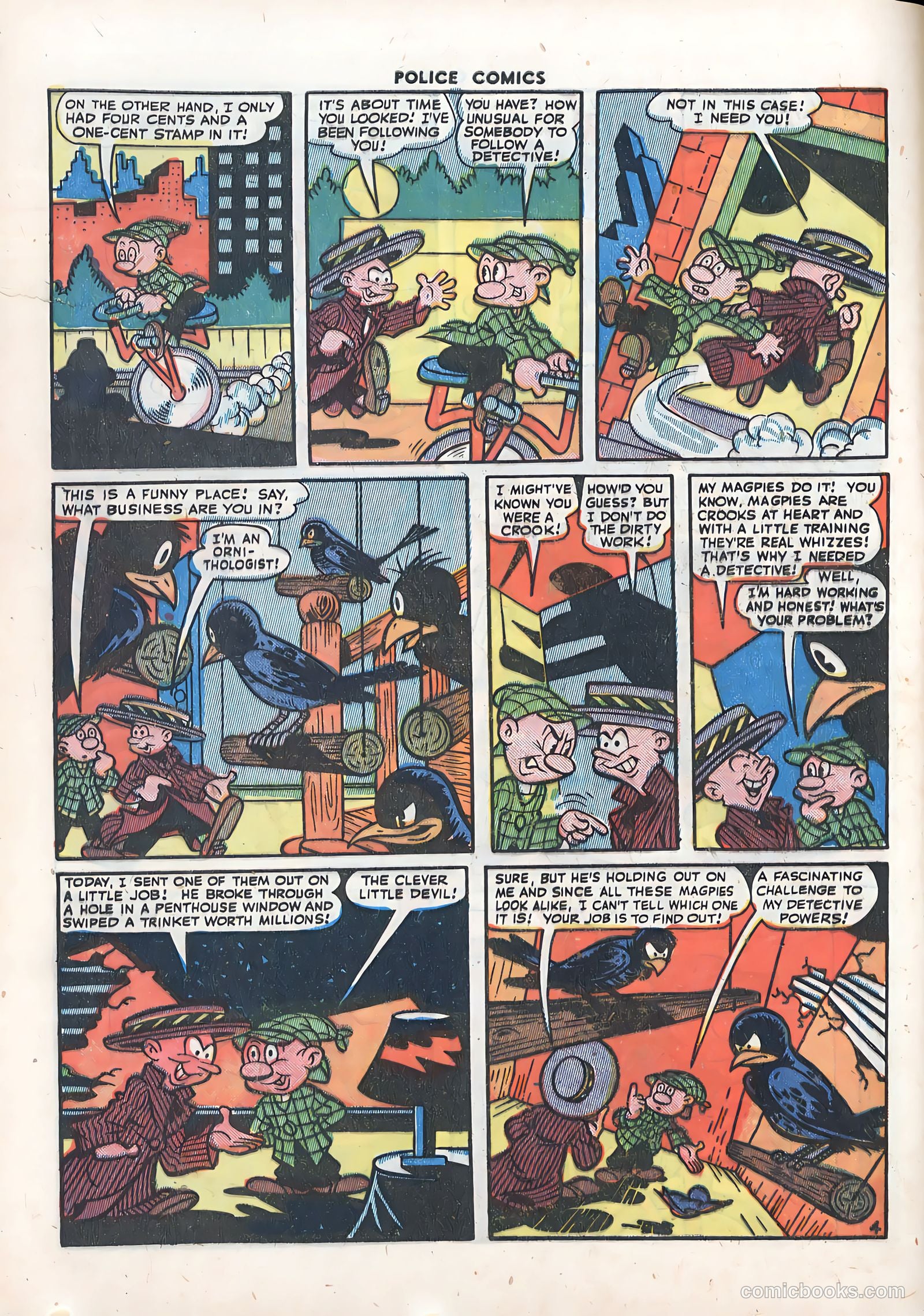 Police Comics #37 — page 48 of 60