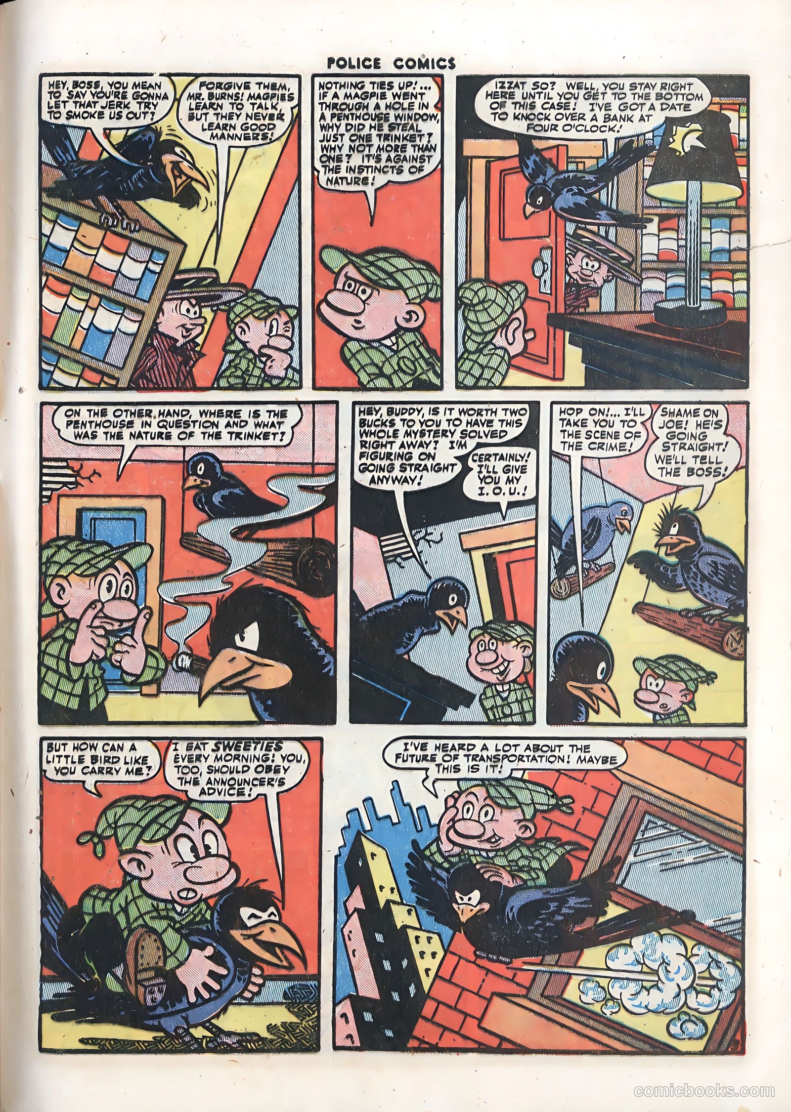 Police Comics #37 — page 49 of 60
