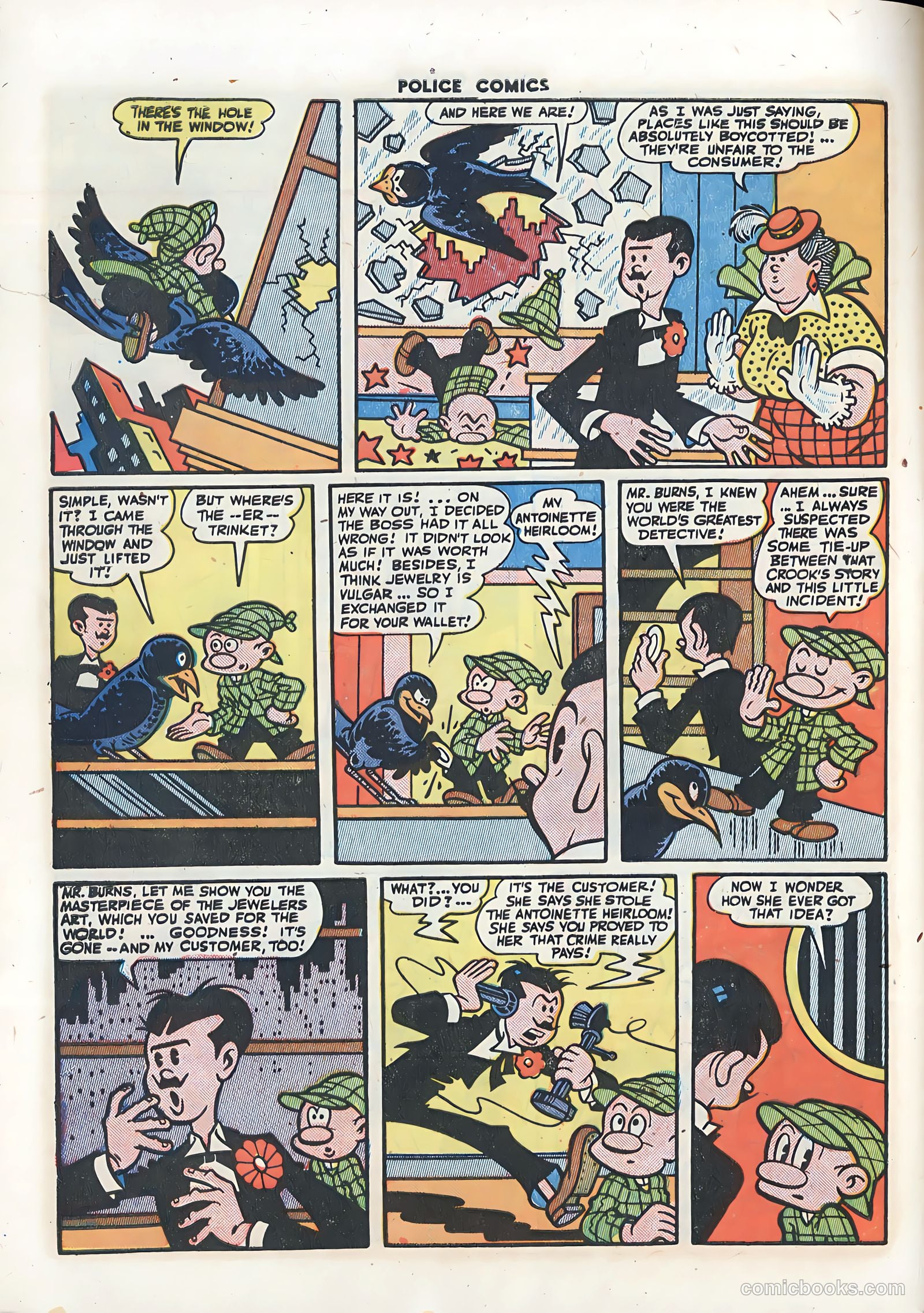 Police Comics #37 — page 50 of 60