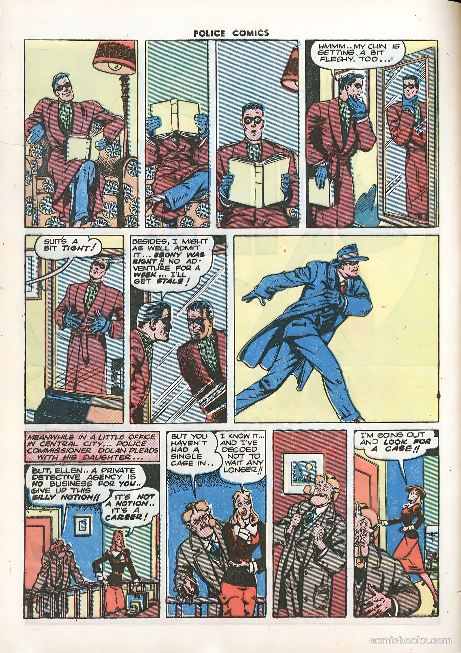 Police Comics #37 — page 52 of 60