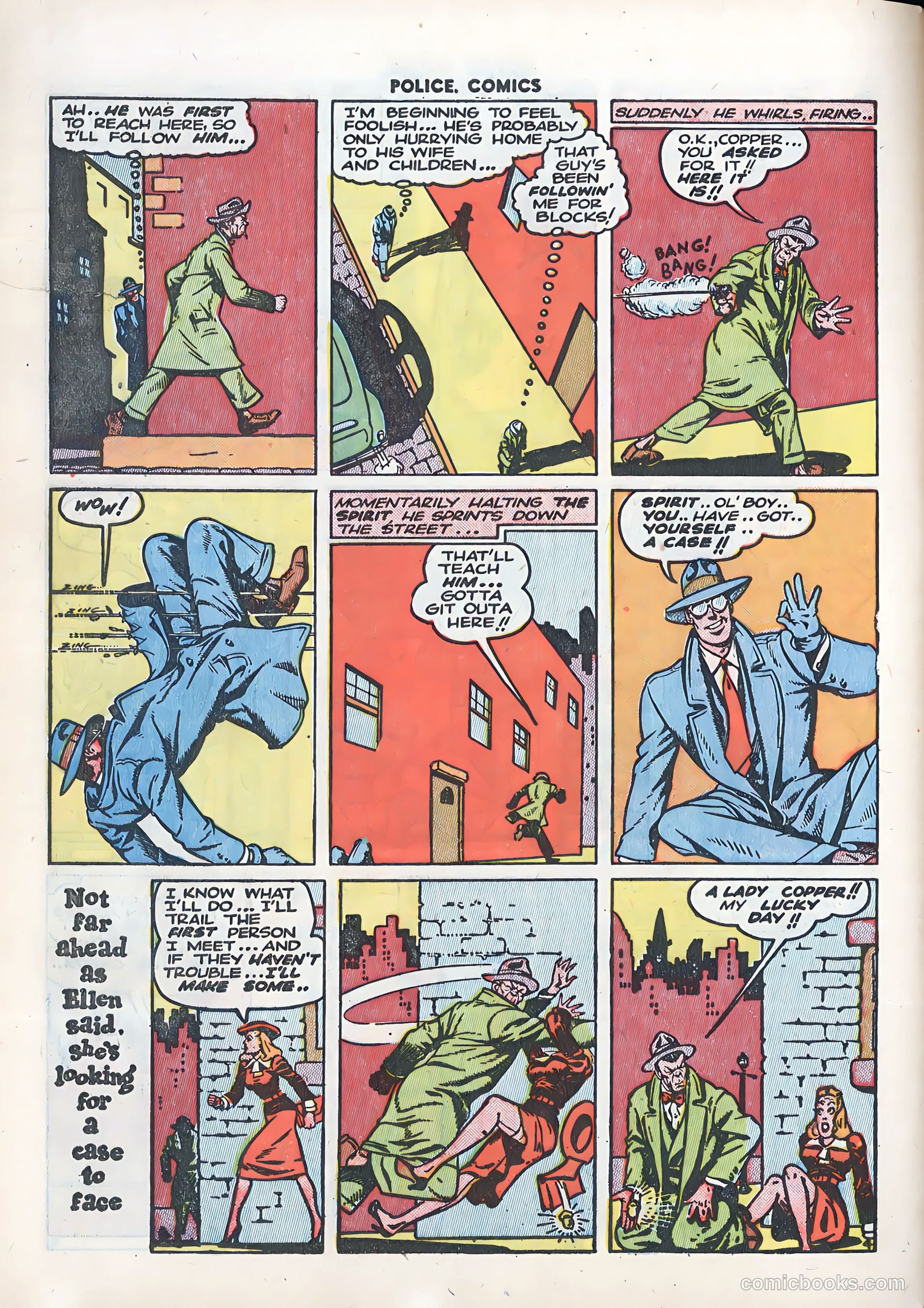 Police Comics #37 — page 54 of 60