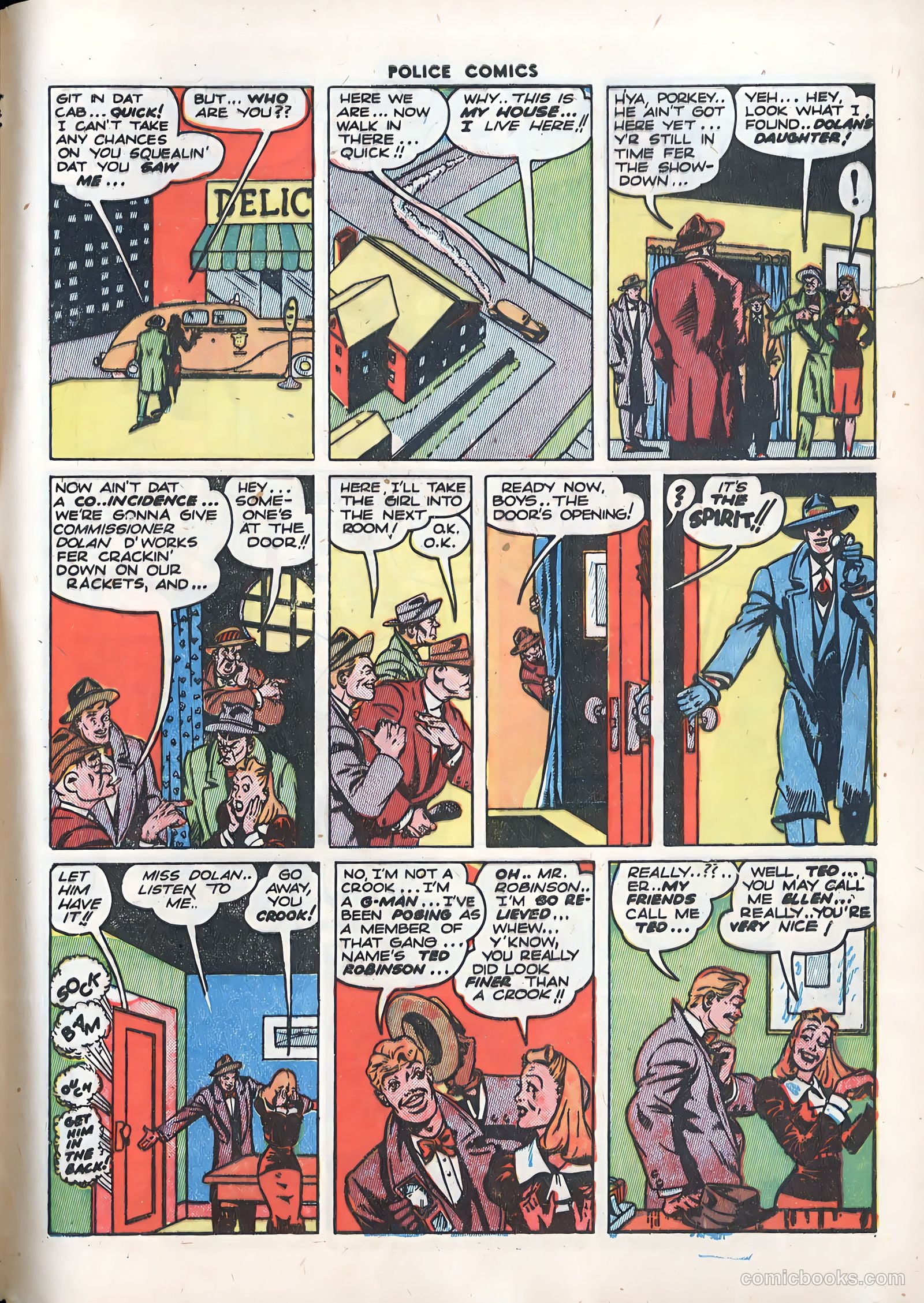 Police Comics #37 — page 55 of 60