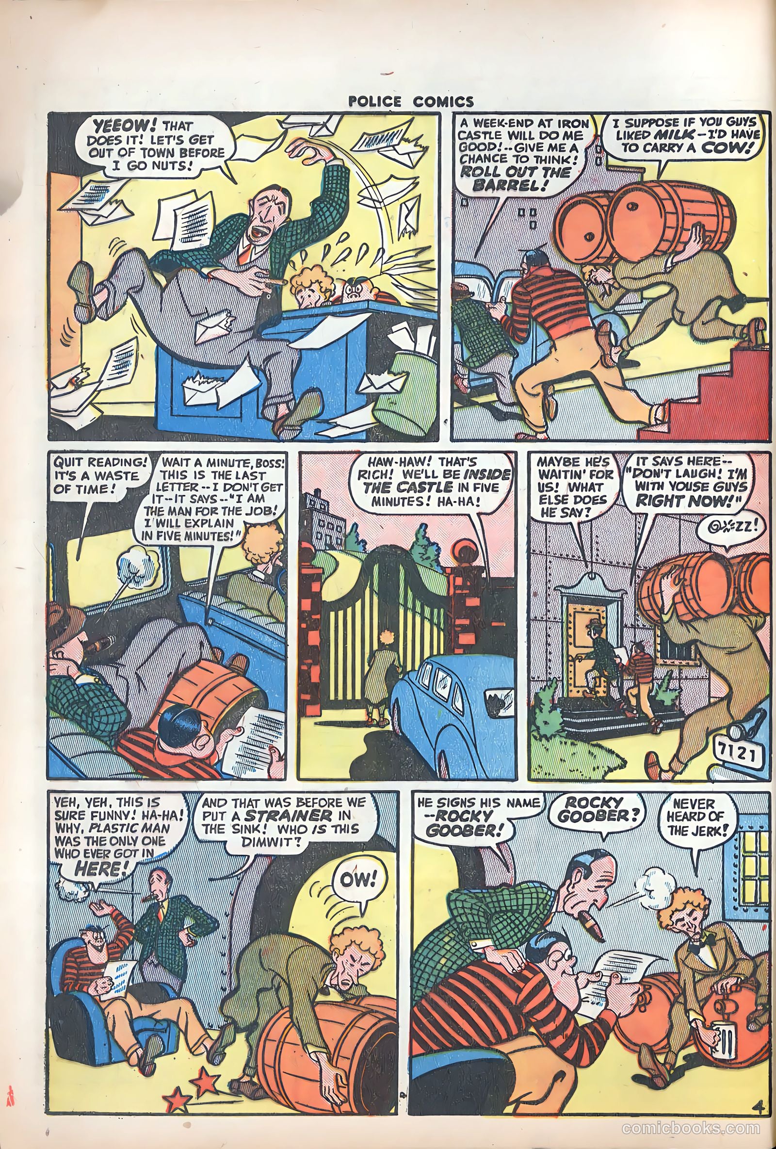 Police Comics #38 — page 6 of 60