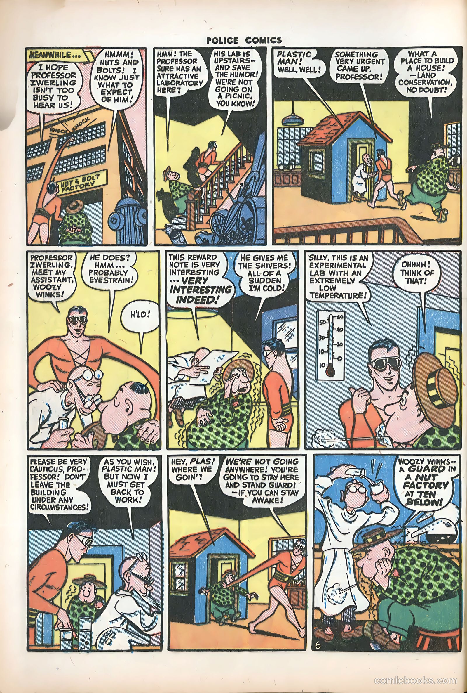 Police Comics #38 — page 8 of 60